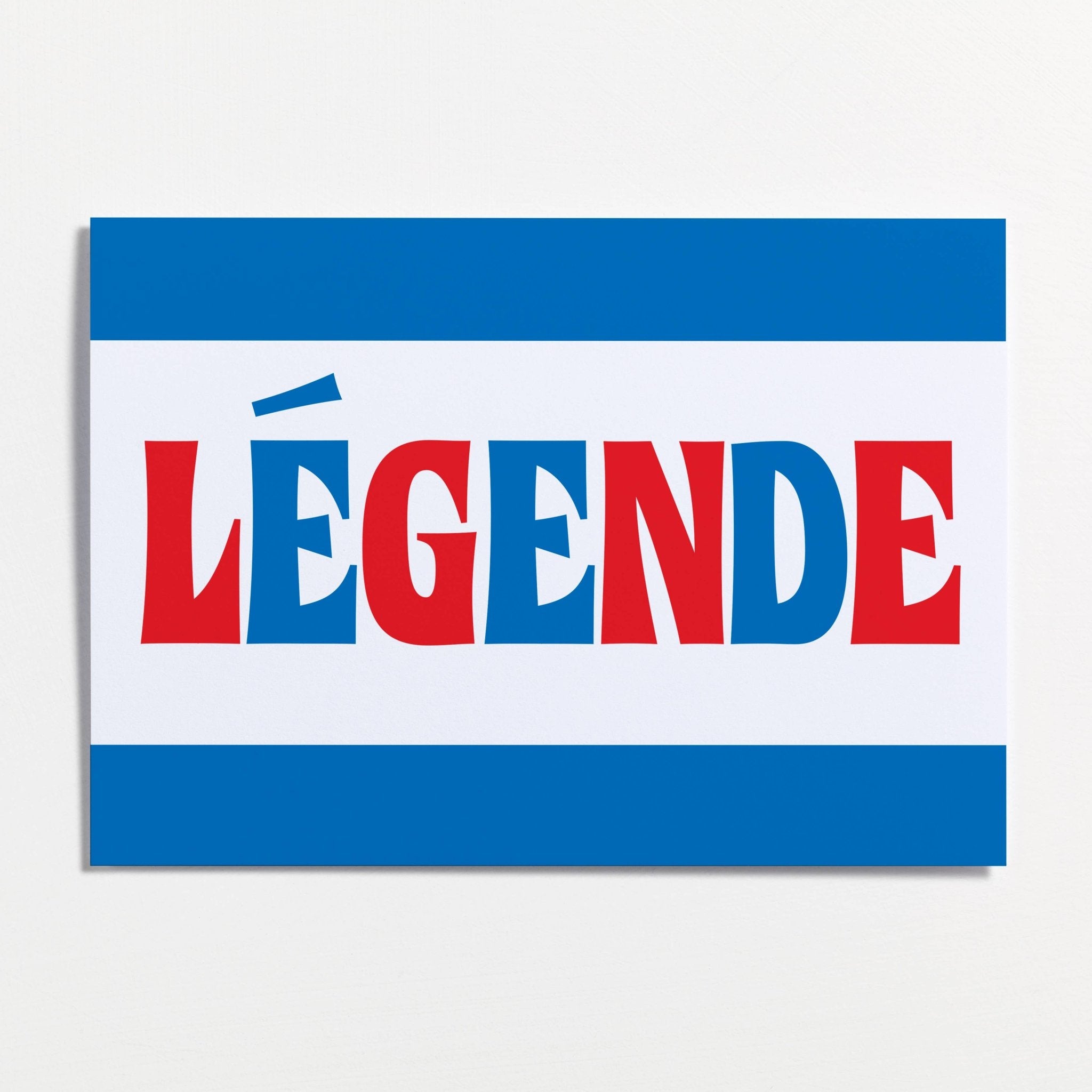 LÉGENDE | CARD BY CRISPIN FINN - OTHERLETTERS