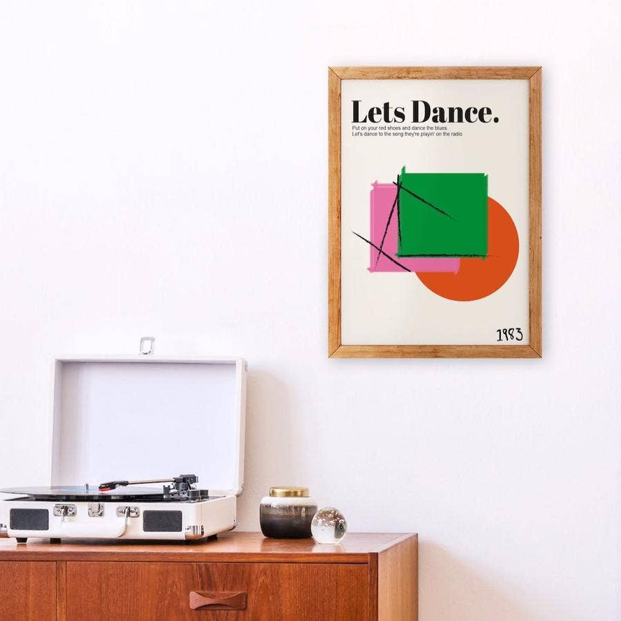 LETS DANCE A4 PRINT | FANCLUB PRINTS - OTHERLETTERS