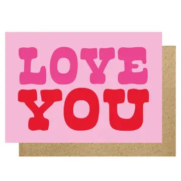 LOVE YOU | CARD BY LUCKY INK - OTHERLETTERS