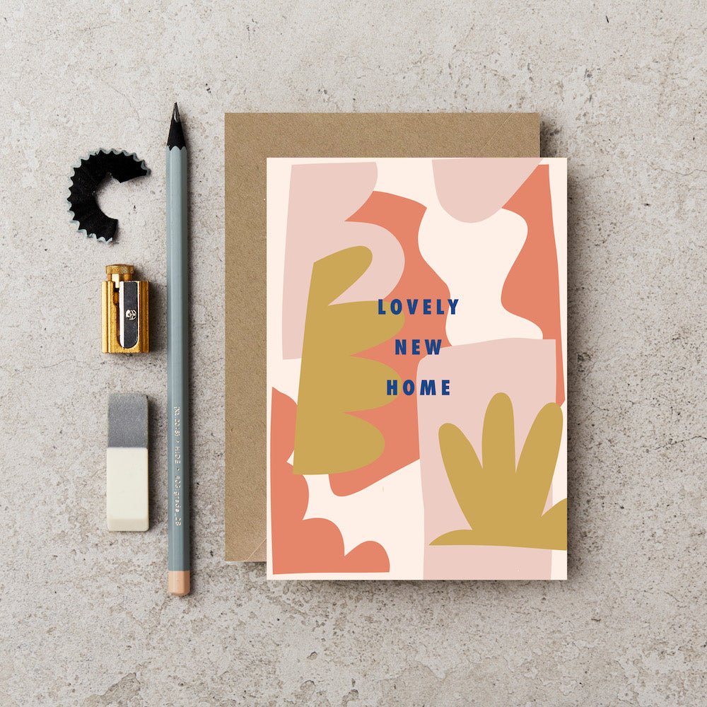 LOVELY NEW HOME ABSTRACT | CARD BY CUB - OTHERLETTERS