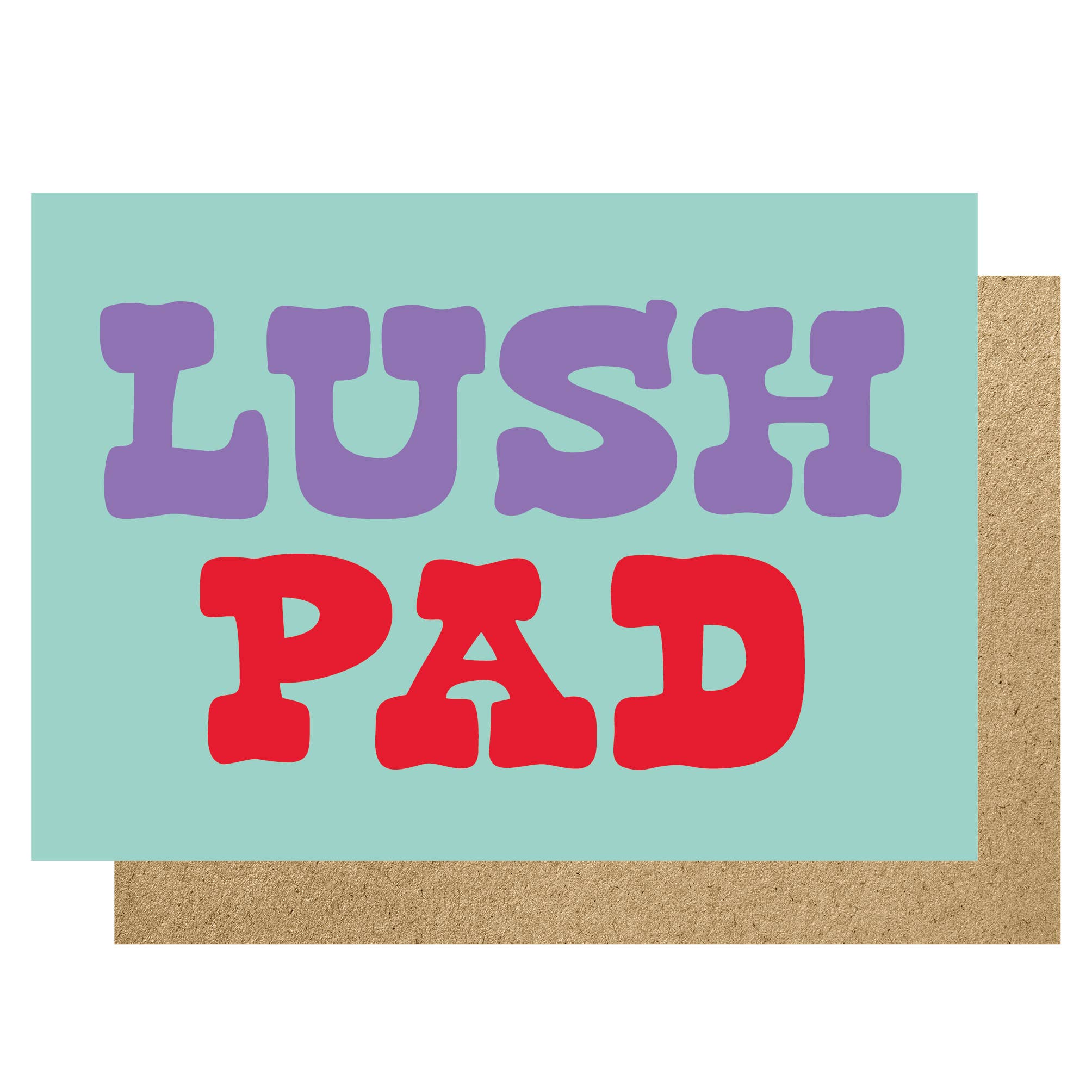 LUSH PAD | CARD BY LUCKY INK - OTHERLETTERS