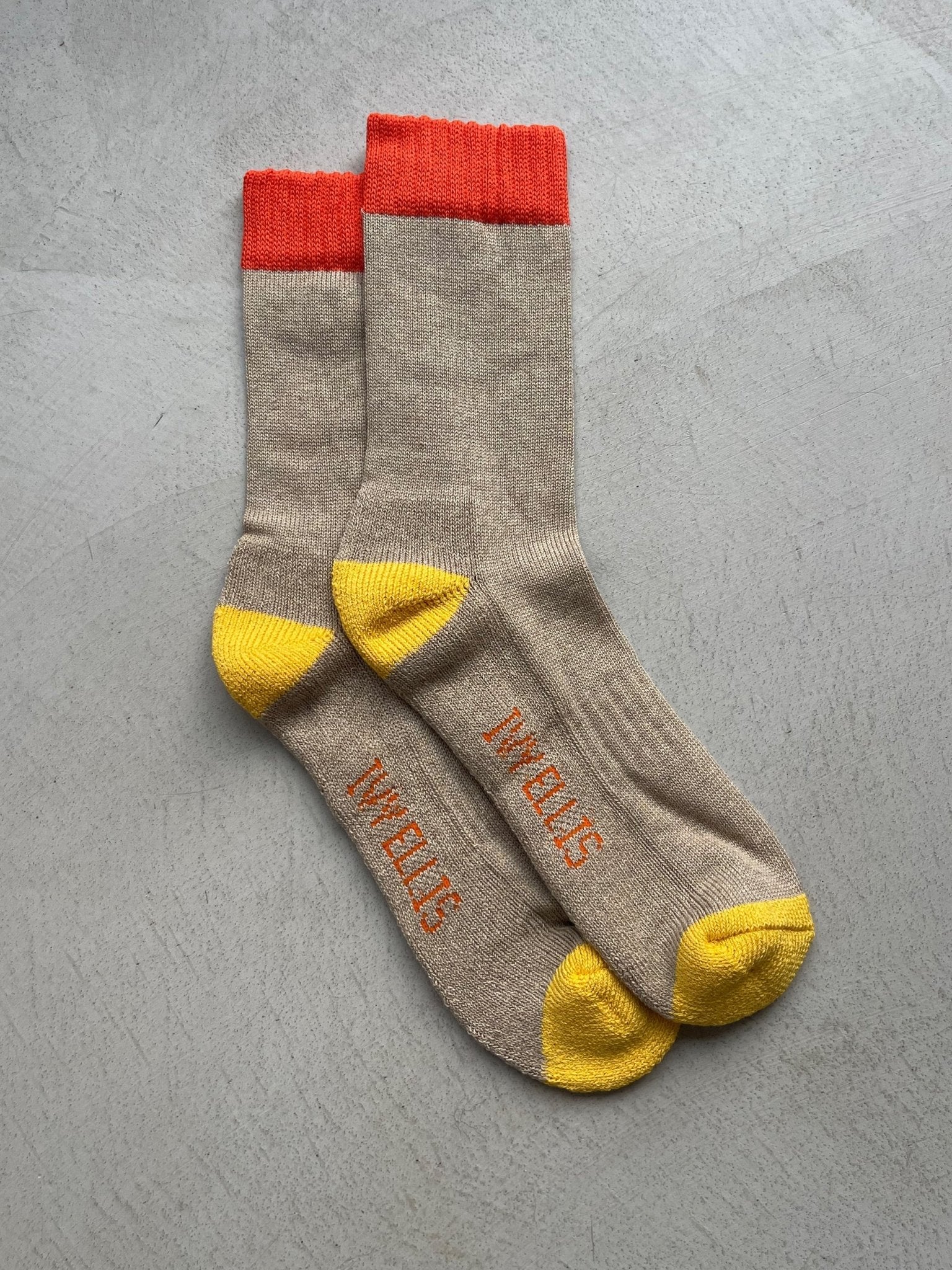 THE MACDONALD MEN'S CREW LENGTH SOCKS BY IVY ELLIS - OTHERLETTERS