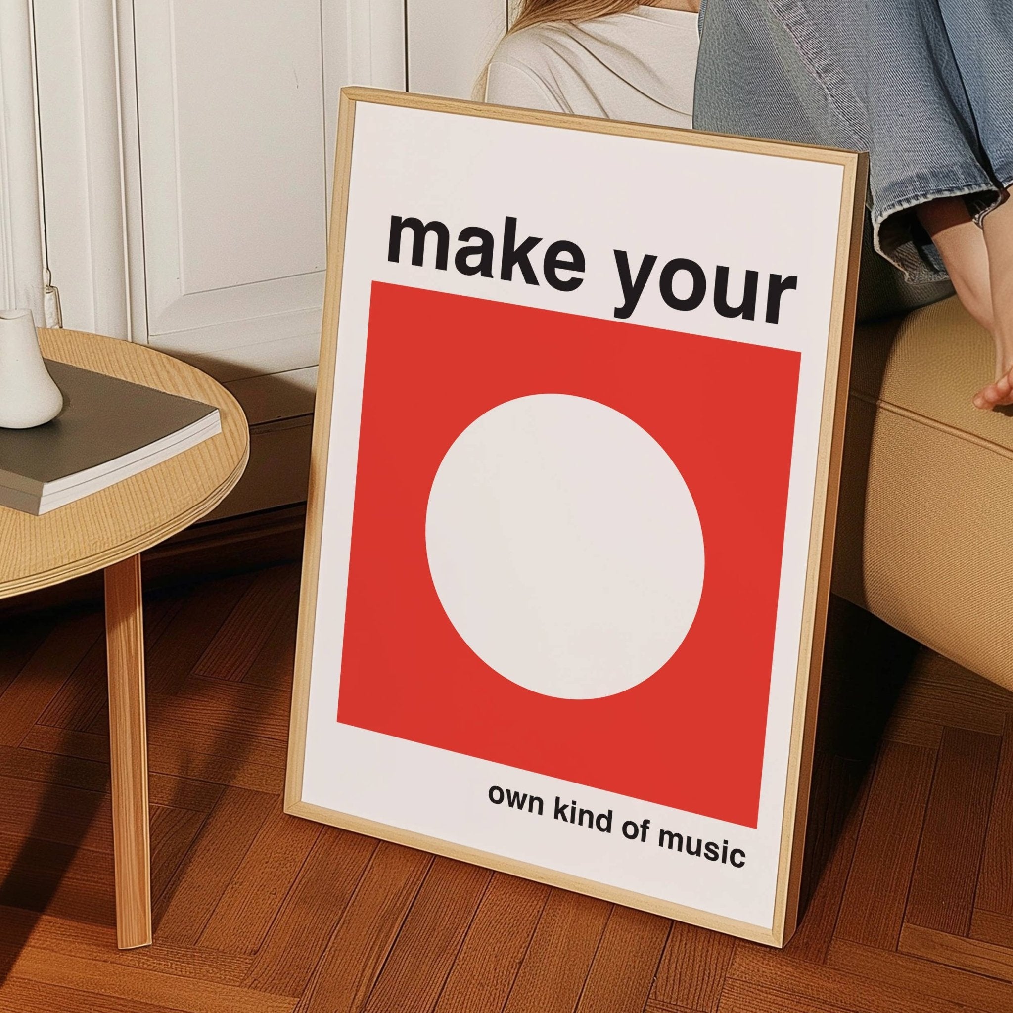 MAKE YOUR OWN KIND OF MUSIC A4 PRINT | FANCLUB PRINTS - OTHERLETTERS