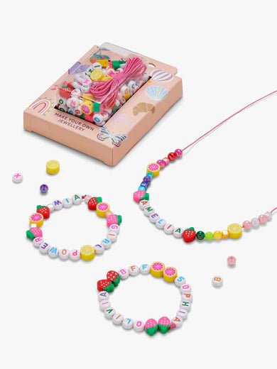 MAKE YOUR OWN LETTER AND FRUIT JEWELLERY KIT - OTHERLETTERS