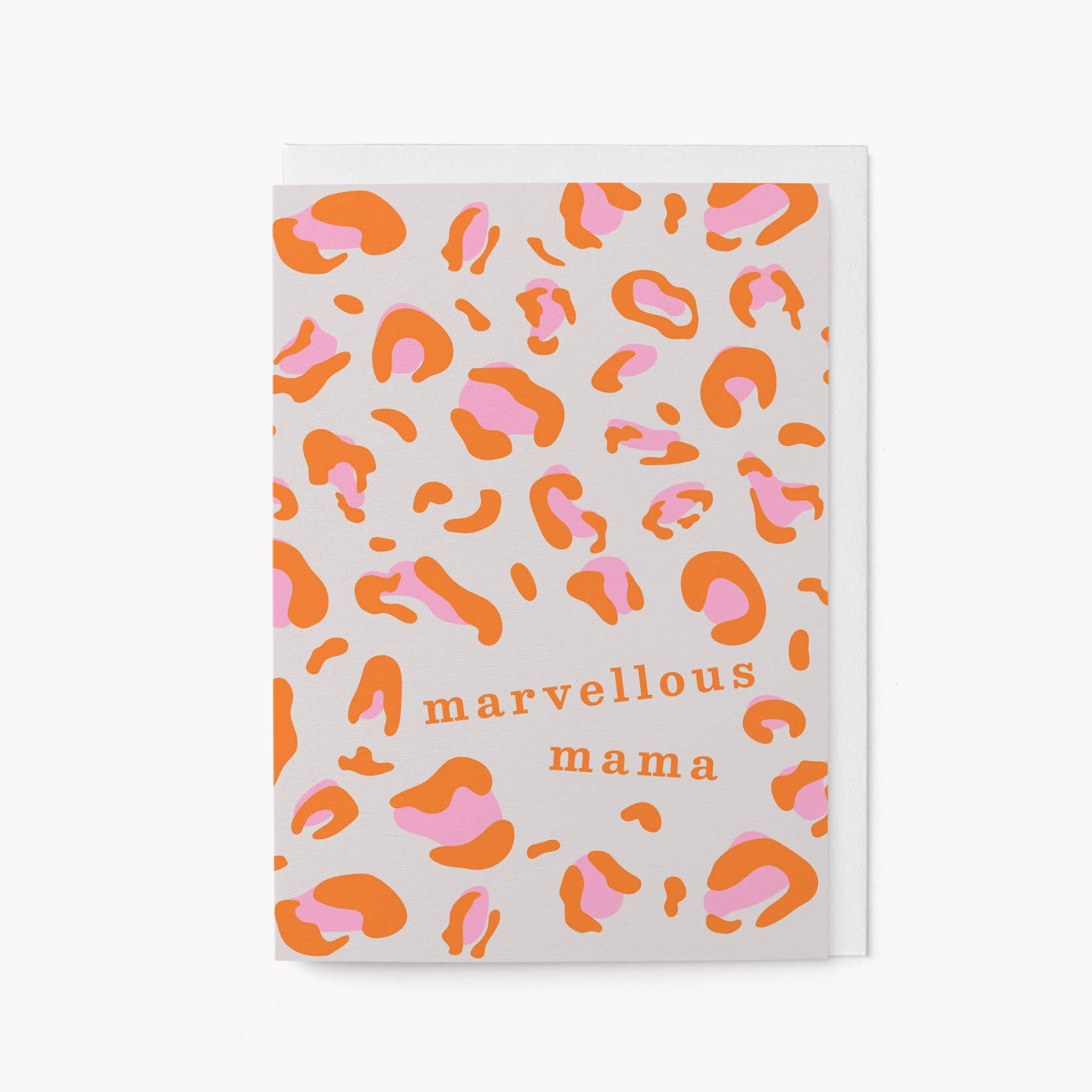 MARVELLOUS MAMA LEOPARD | CARD BY GRAPHIC FACTORY - OTHERLETTERS