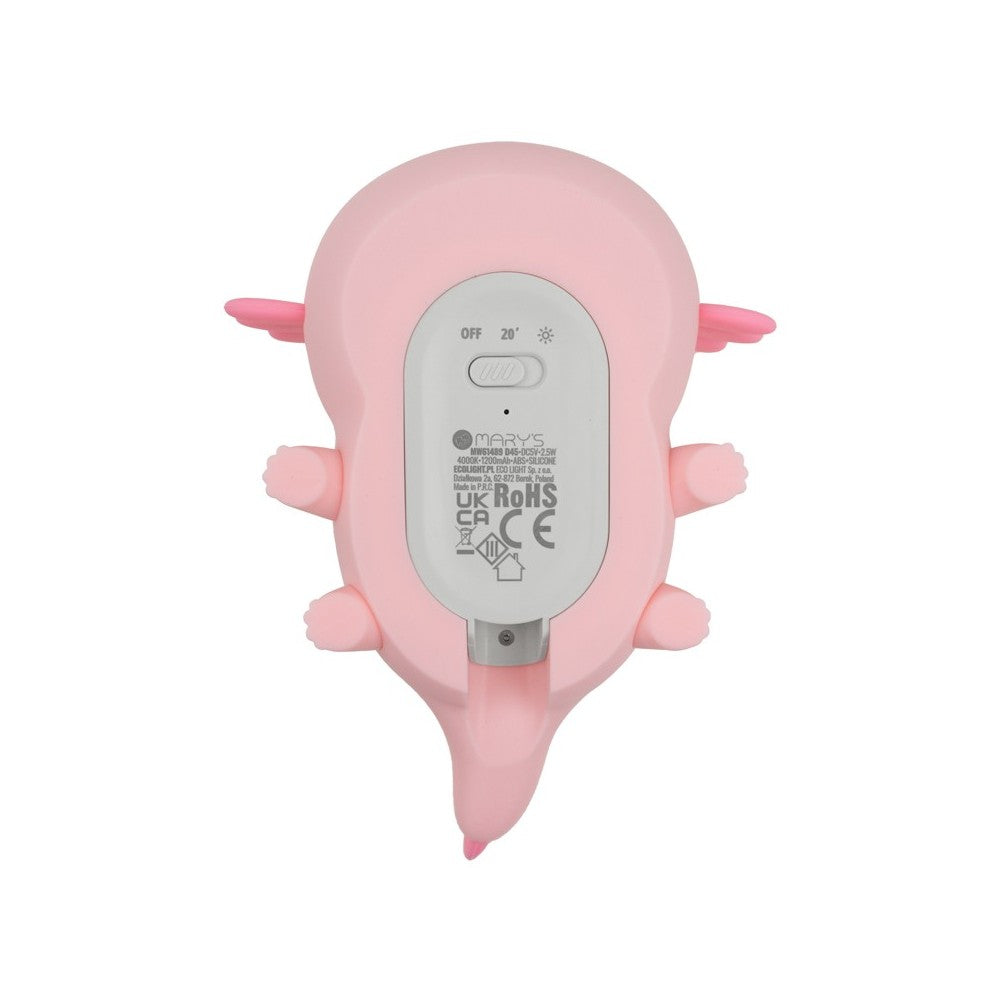 PINK AKSOLOTL LED LIGHT
