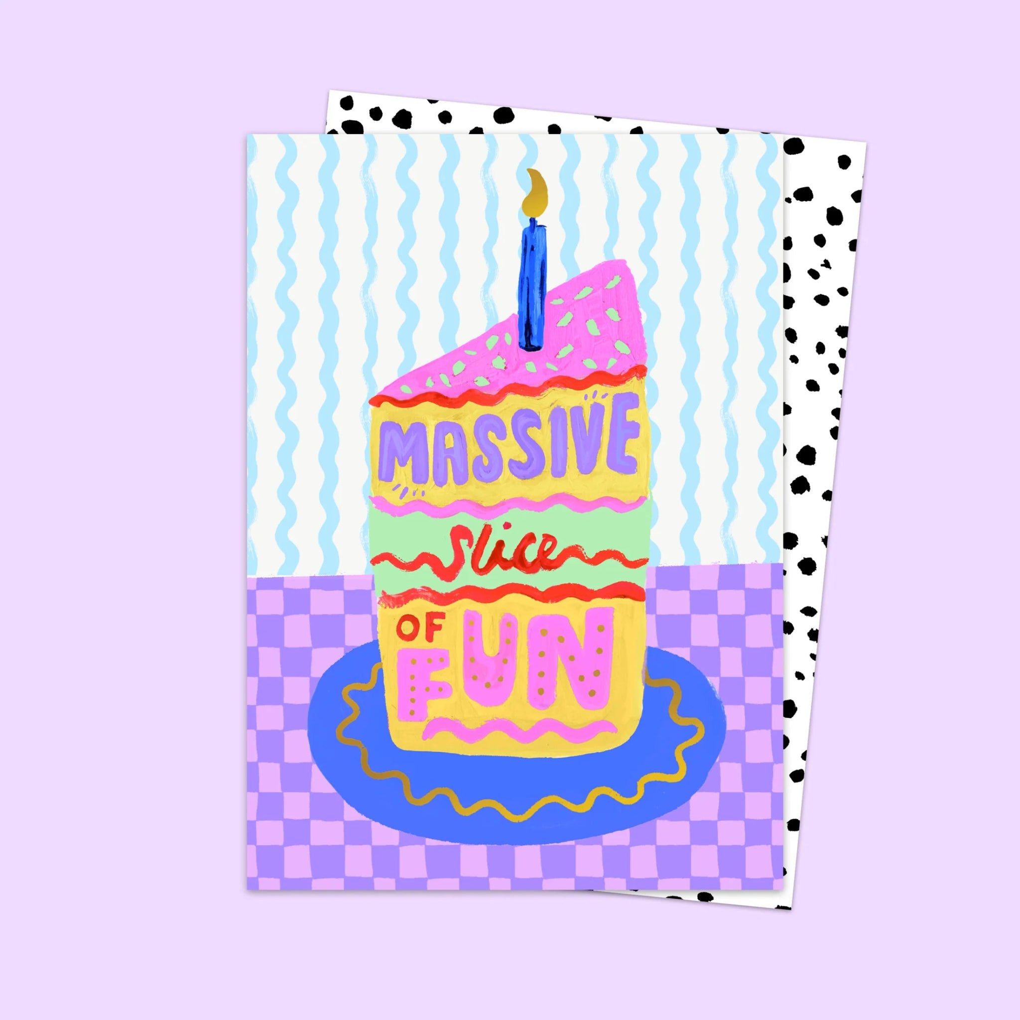 MASSIVE SLICE OF FUN | CARD BY ELEANOR BOWMER - OTHERLETTERS