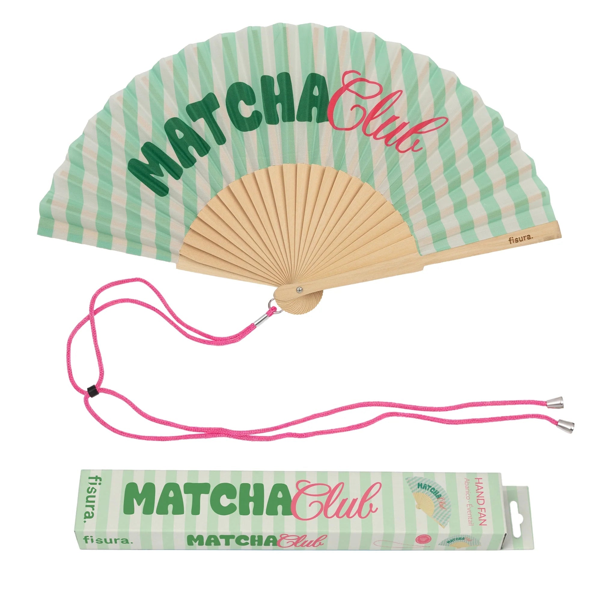 MATCHA CLUB HAND FAN - OTHERLETTERS