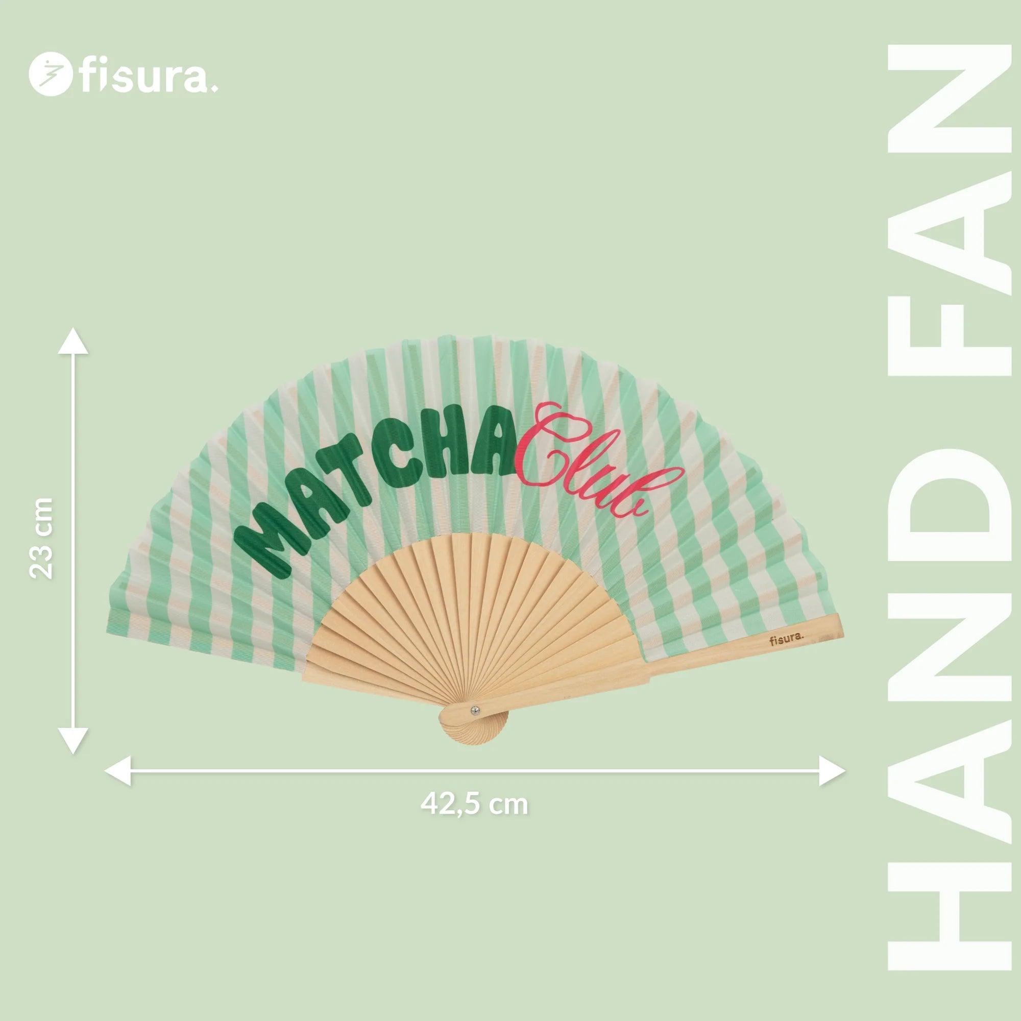 MATCHA CLUB HAND FAN - OTHERLETTERS