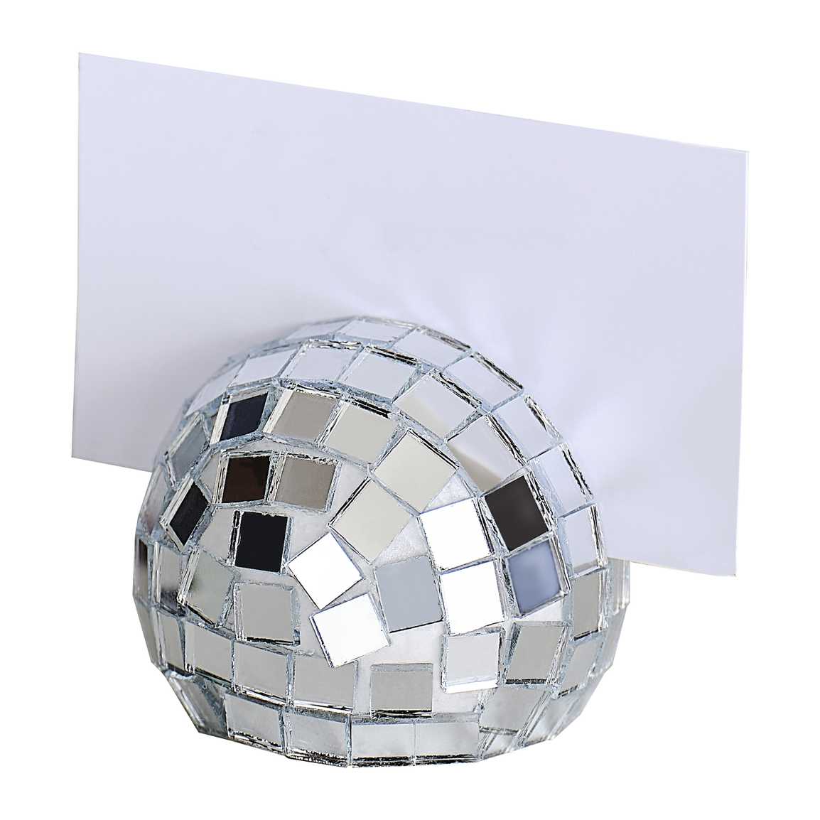 DISCO BALL PLACE CARD HOLDERS