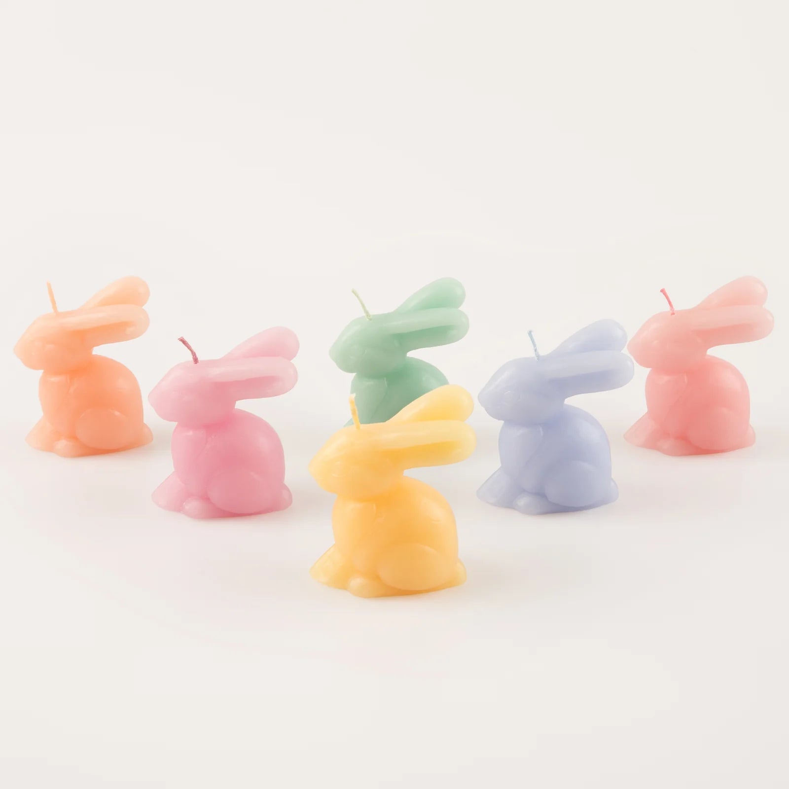 MINI BUNNY CANDLES (X6) - OTHERLETTERS