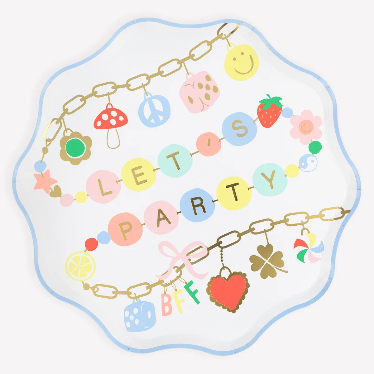 CHARM PARTY PAPER PLATES