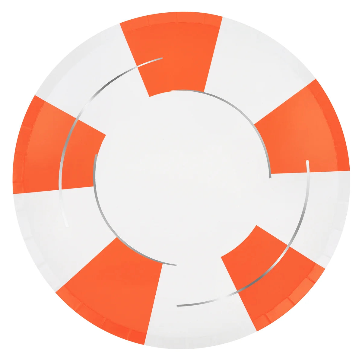 POOL FLOAT PAPER PLATES