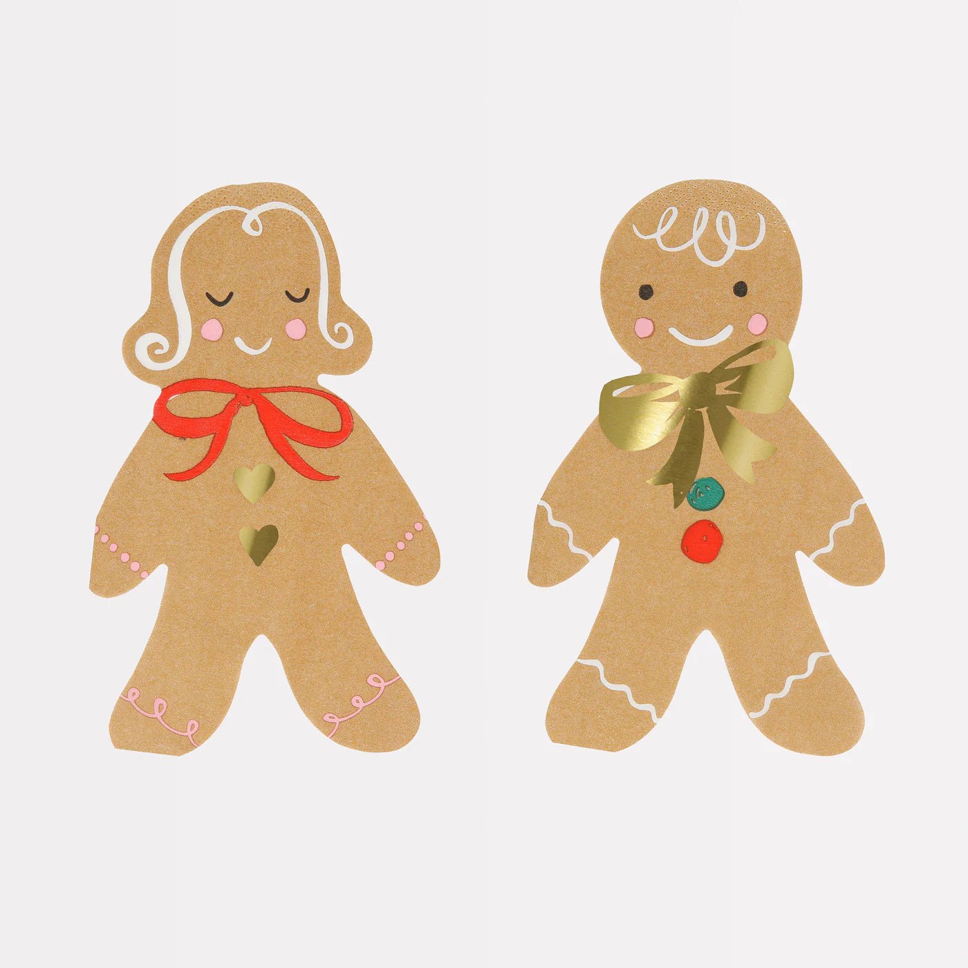 GINGERBREAD NAPKINS - OTHERLETTERS