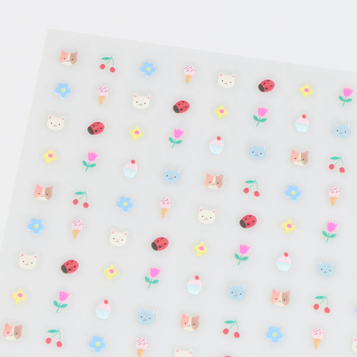 KITTEN CLUB NAIL STICKERS