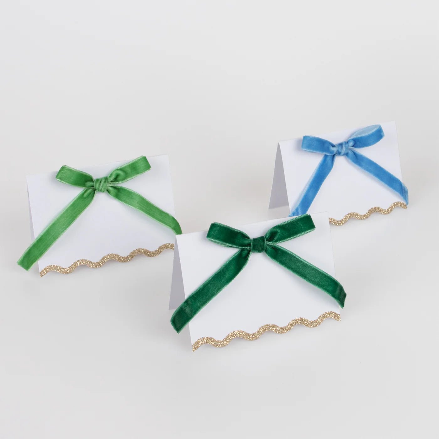 VELVET BOW PLACE CARDS - OTHERLETTERS