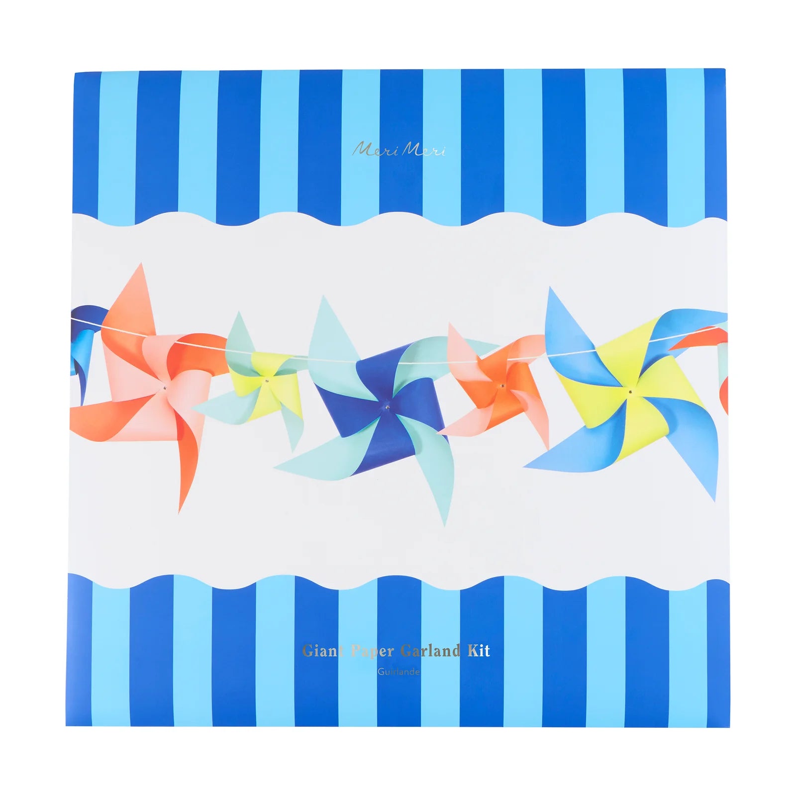GIANT PINWHEEL PARTY GARLAND KIT