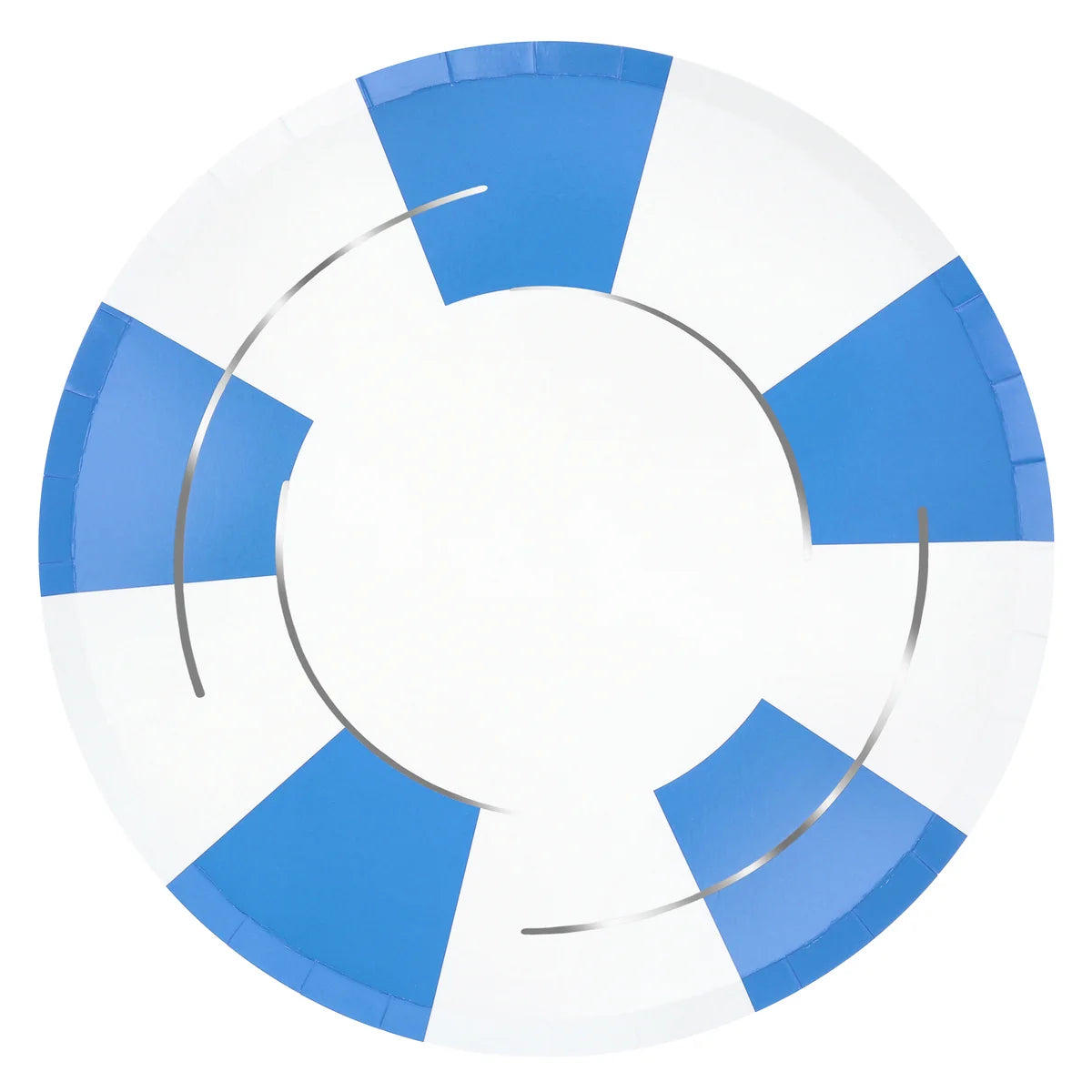 POOL FLOAT PAPER PLATES
