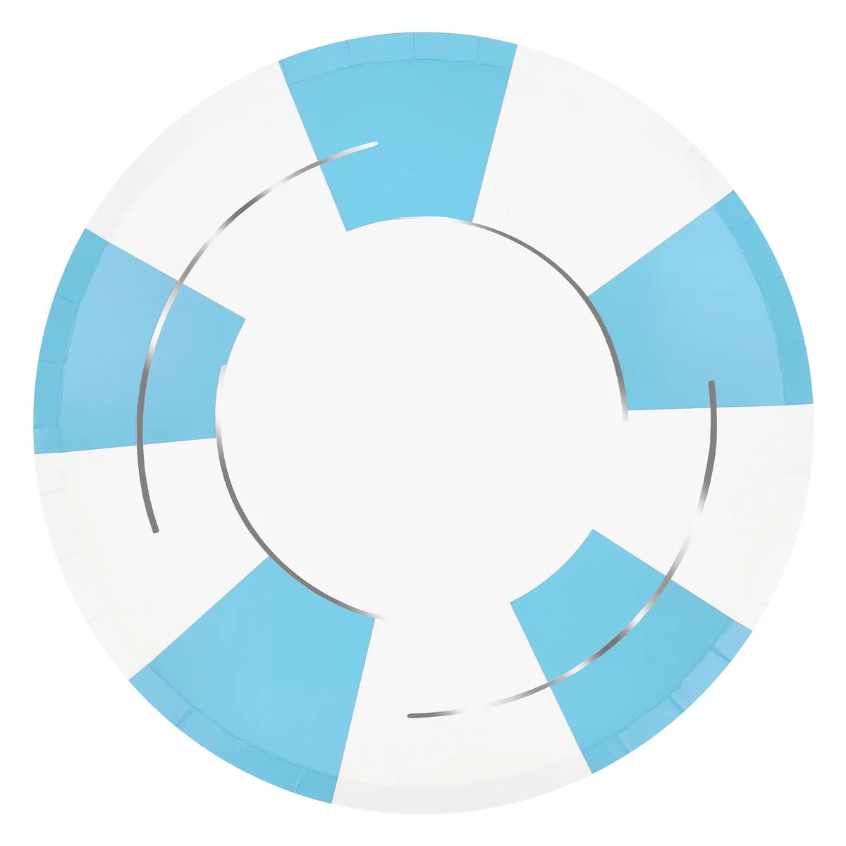 POOL FLOAT PAPER PLATES