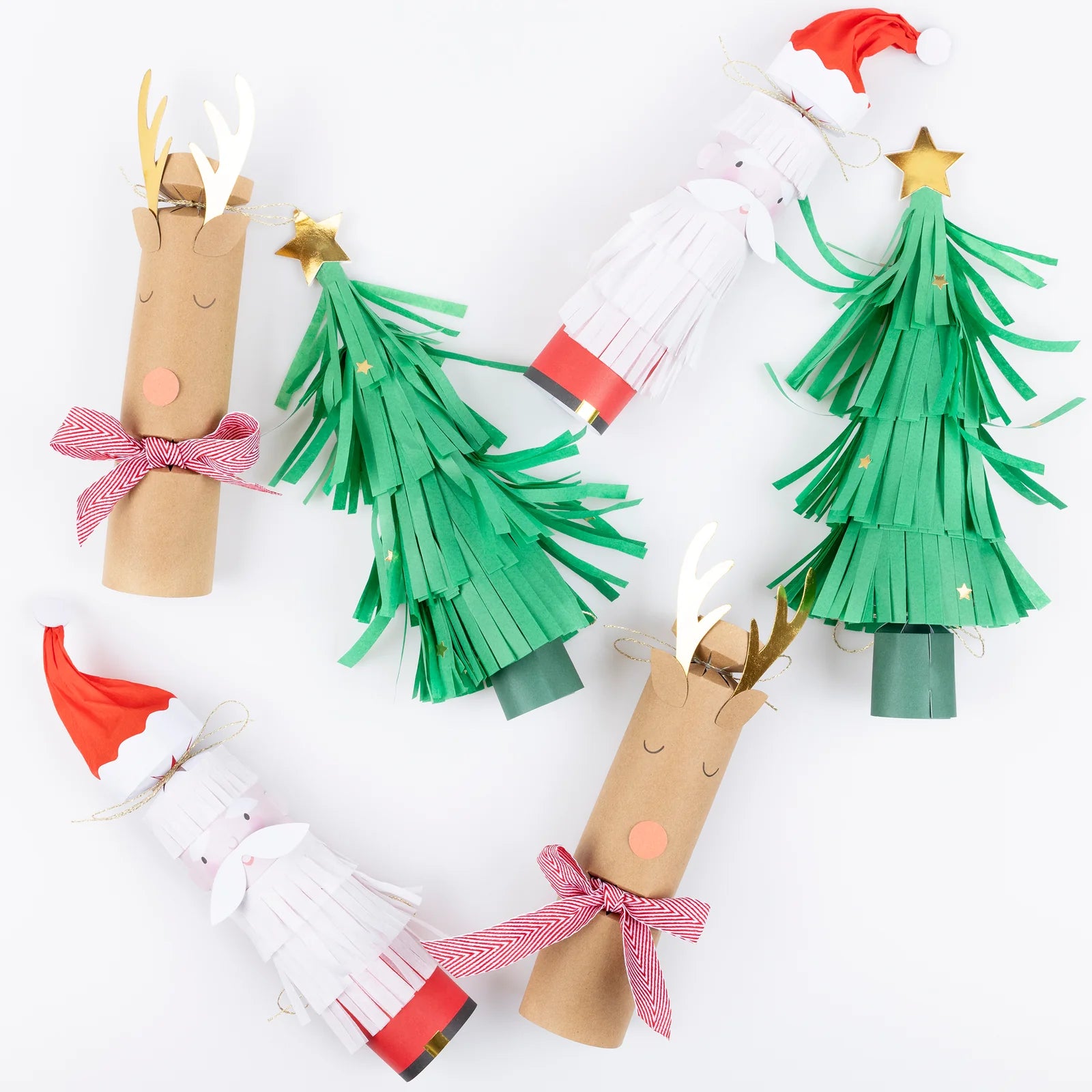 SANTA REINDEER & TREE CRACKERS - OTHERLETTERS