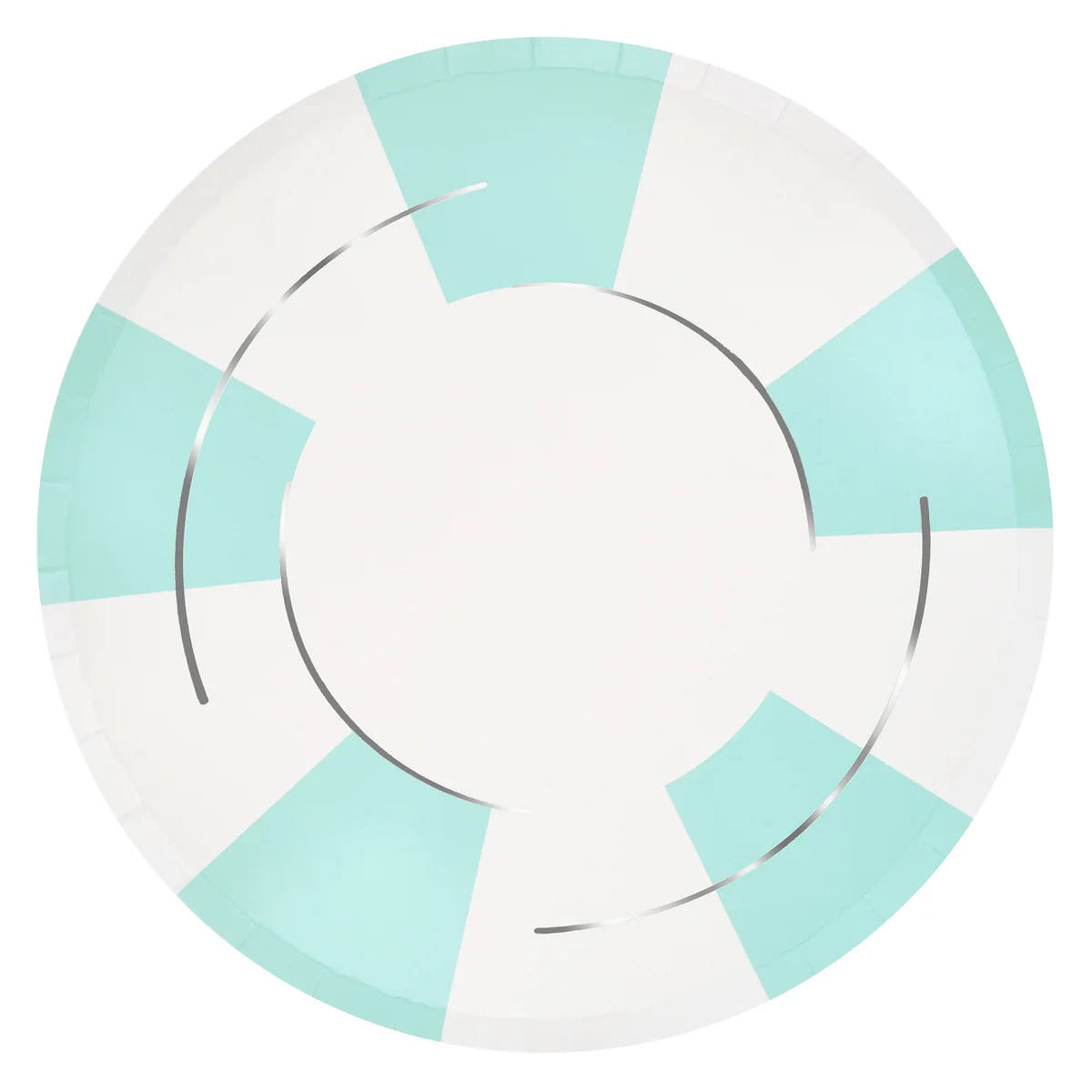POOL FLOAT PAPER PLATES