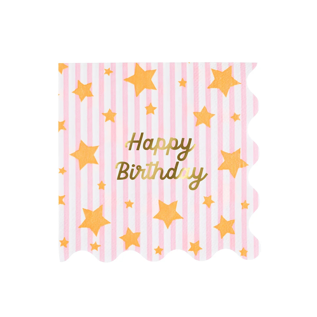 BRIGHT STAR HAPPY BIRTHDAY NAPKINS