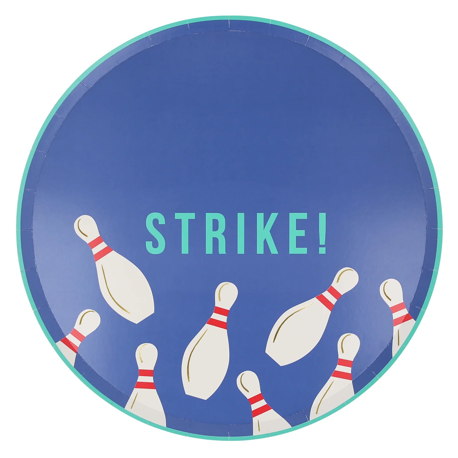 BOWLING PAPER PLATES - OTHERLETTERS