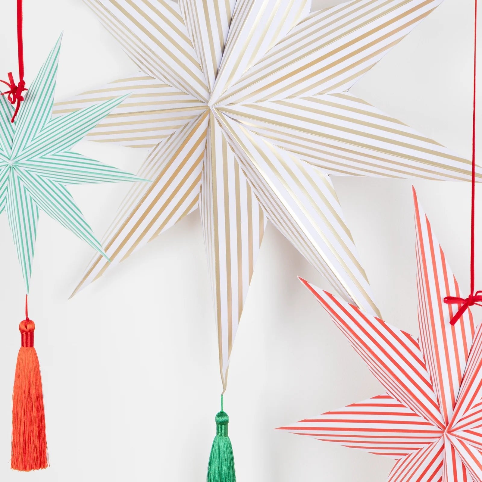 STRIPE STAR DECORATIONS - OTHERLETTERS