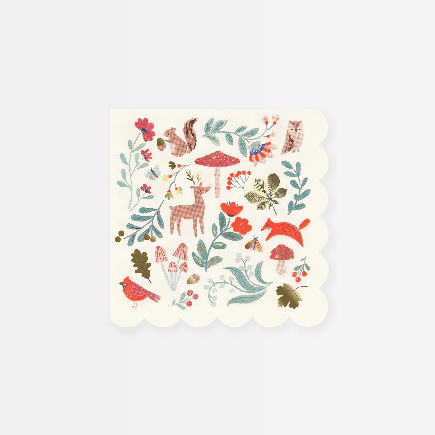 WINTER WOODLAND SMALL NAPKINS - OTHERLETTERS