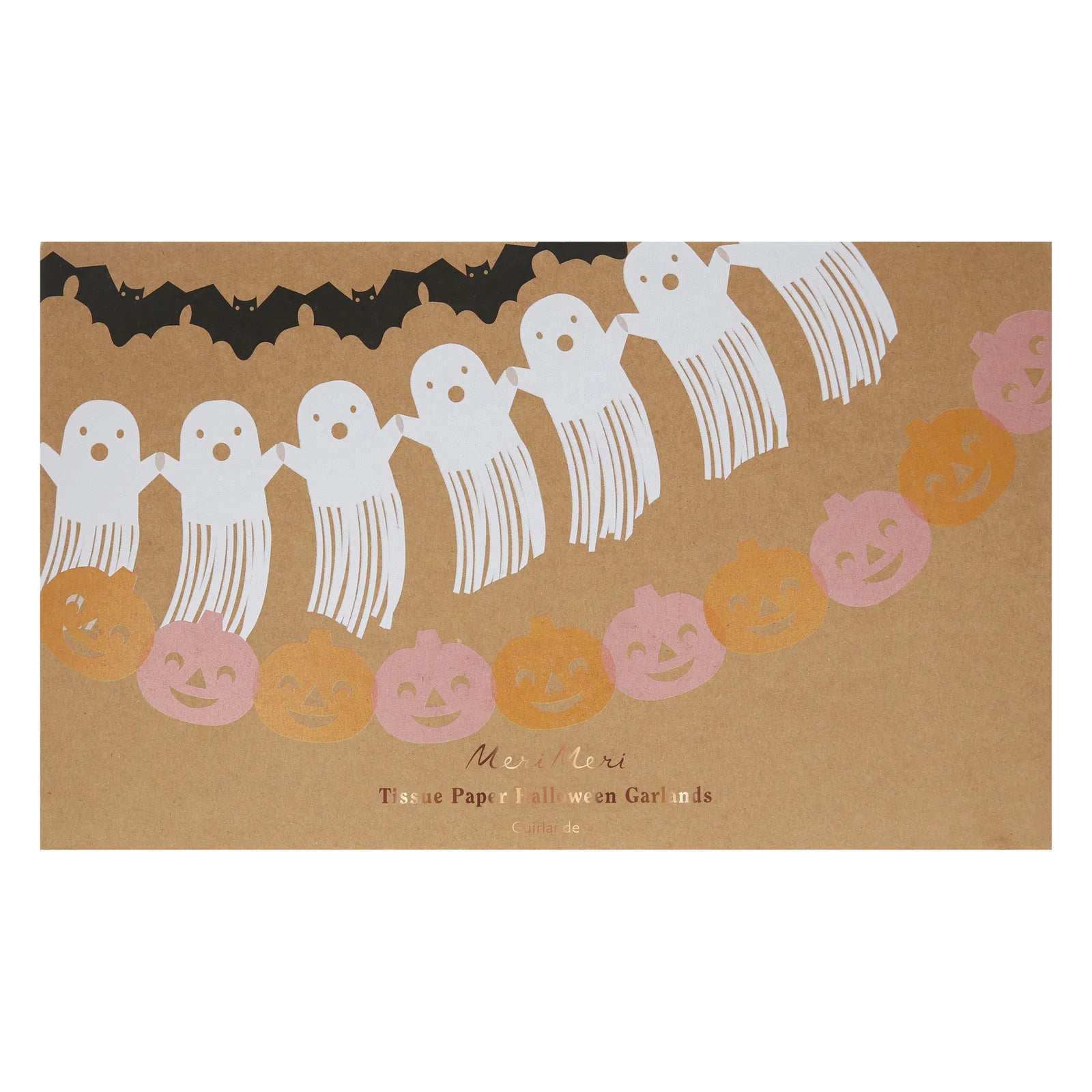 TISSUE PAPER HALLOWEEN GARLAND SET - OTHERLETTERS
