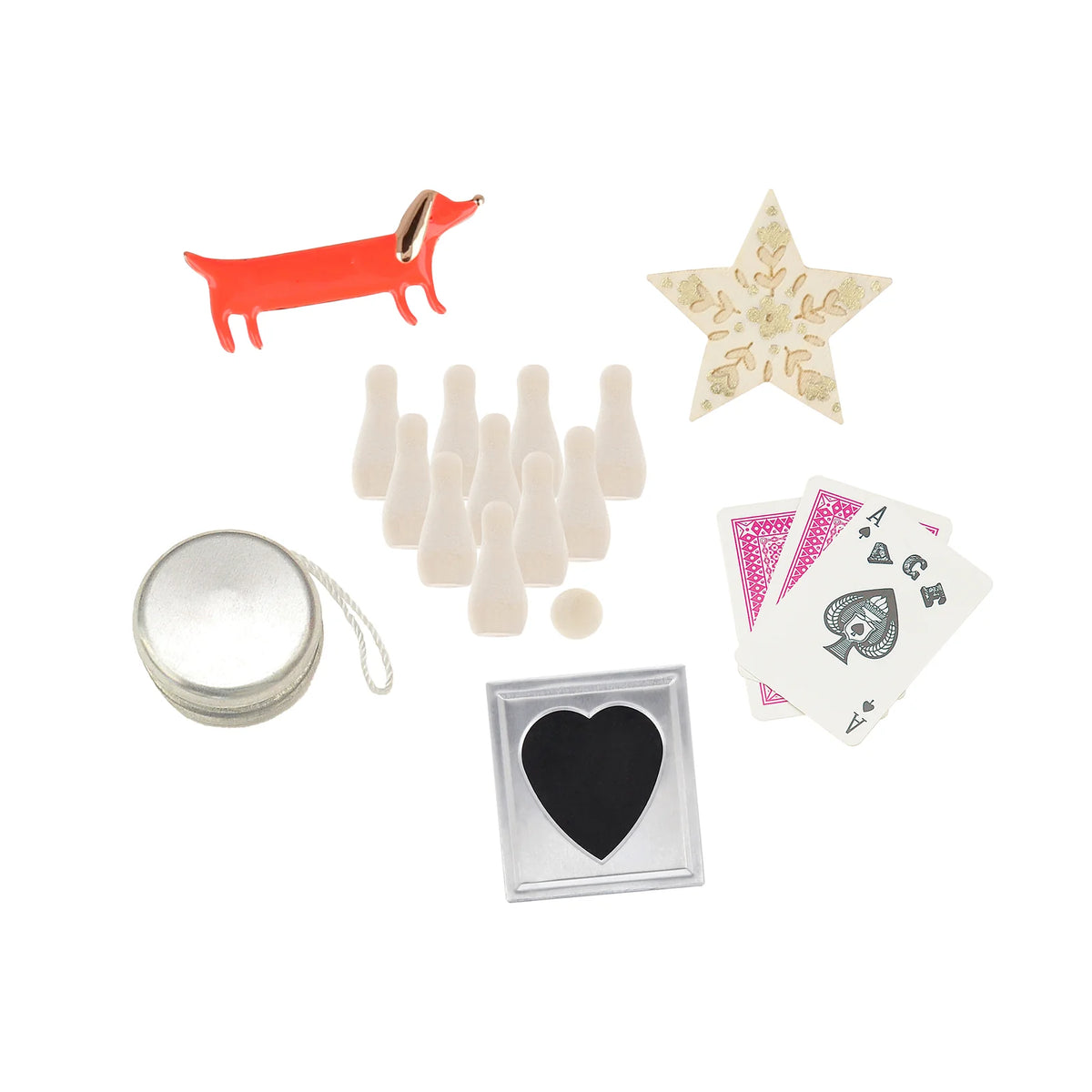STRIPED TINSEL CHRISTMAS CRACKERS