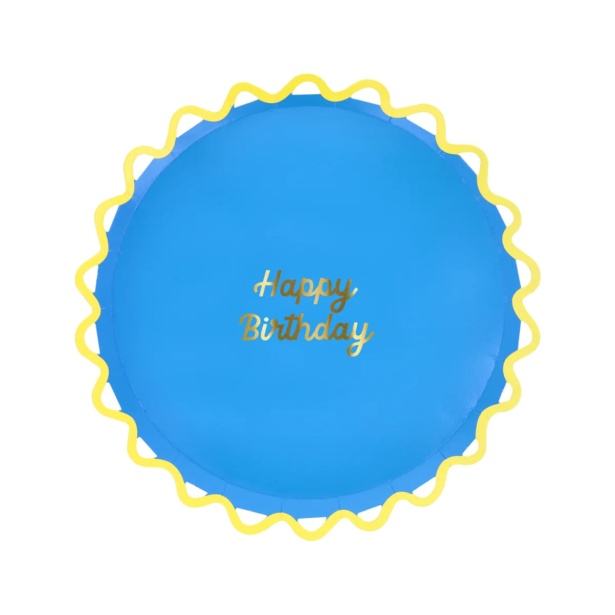 WIGGLE EDGE PAPER PLATES