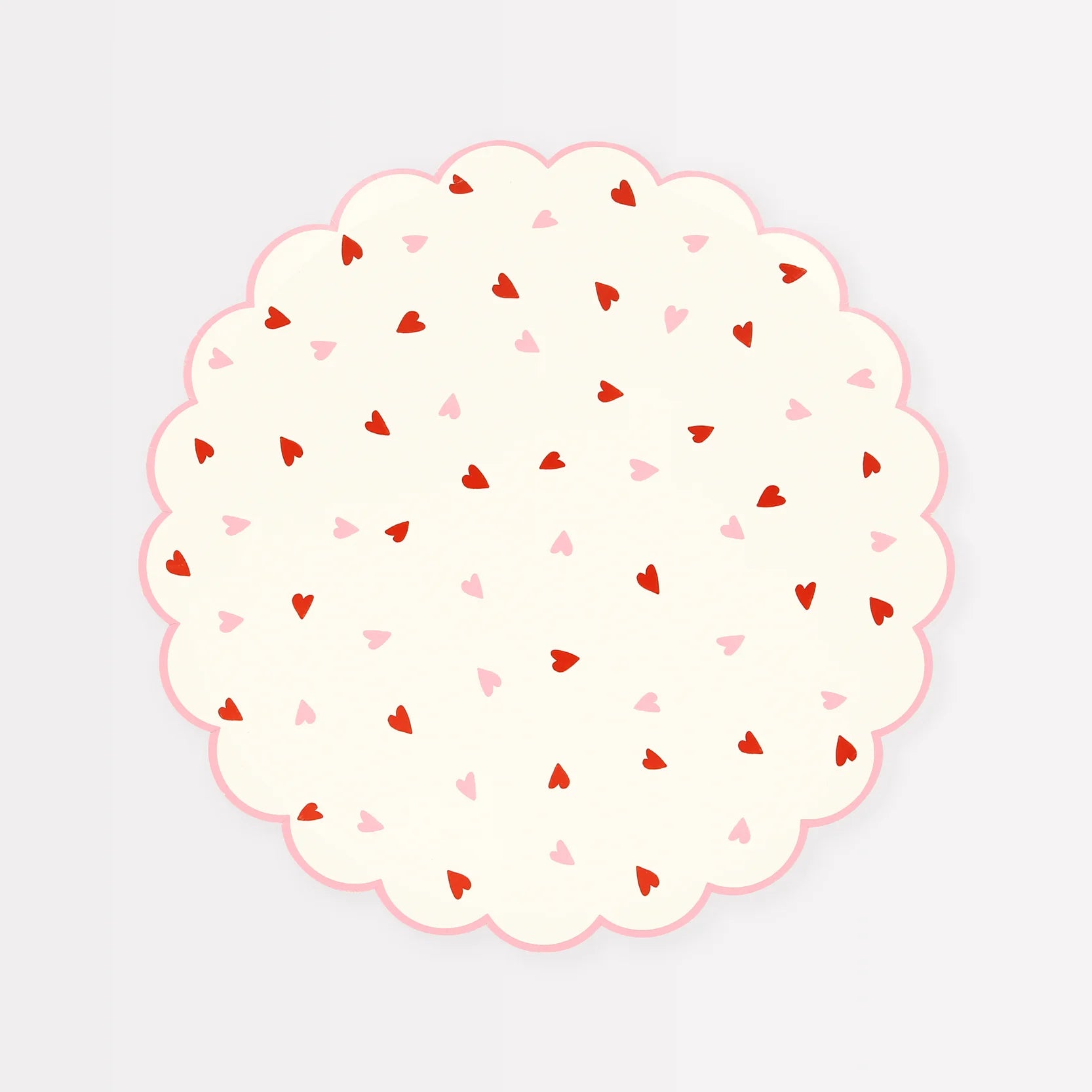 HEART PATTERN SIDE PLATE