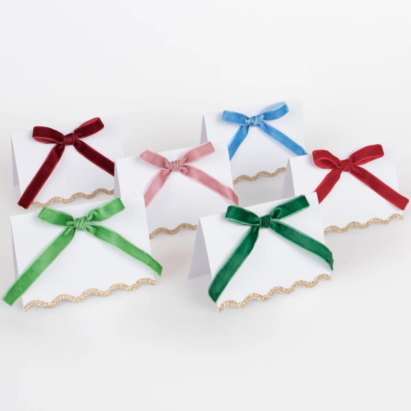 VELVET BOW PLACE CARDS - OTHERLETTERS