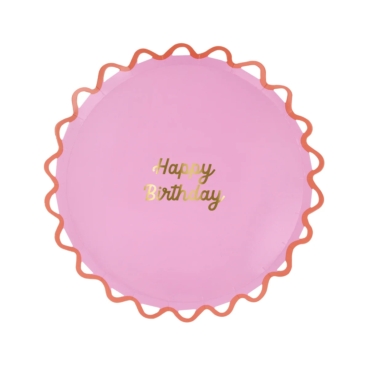 WIGGLE EDGE PAPER PLATES