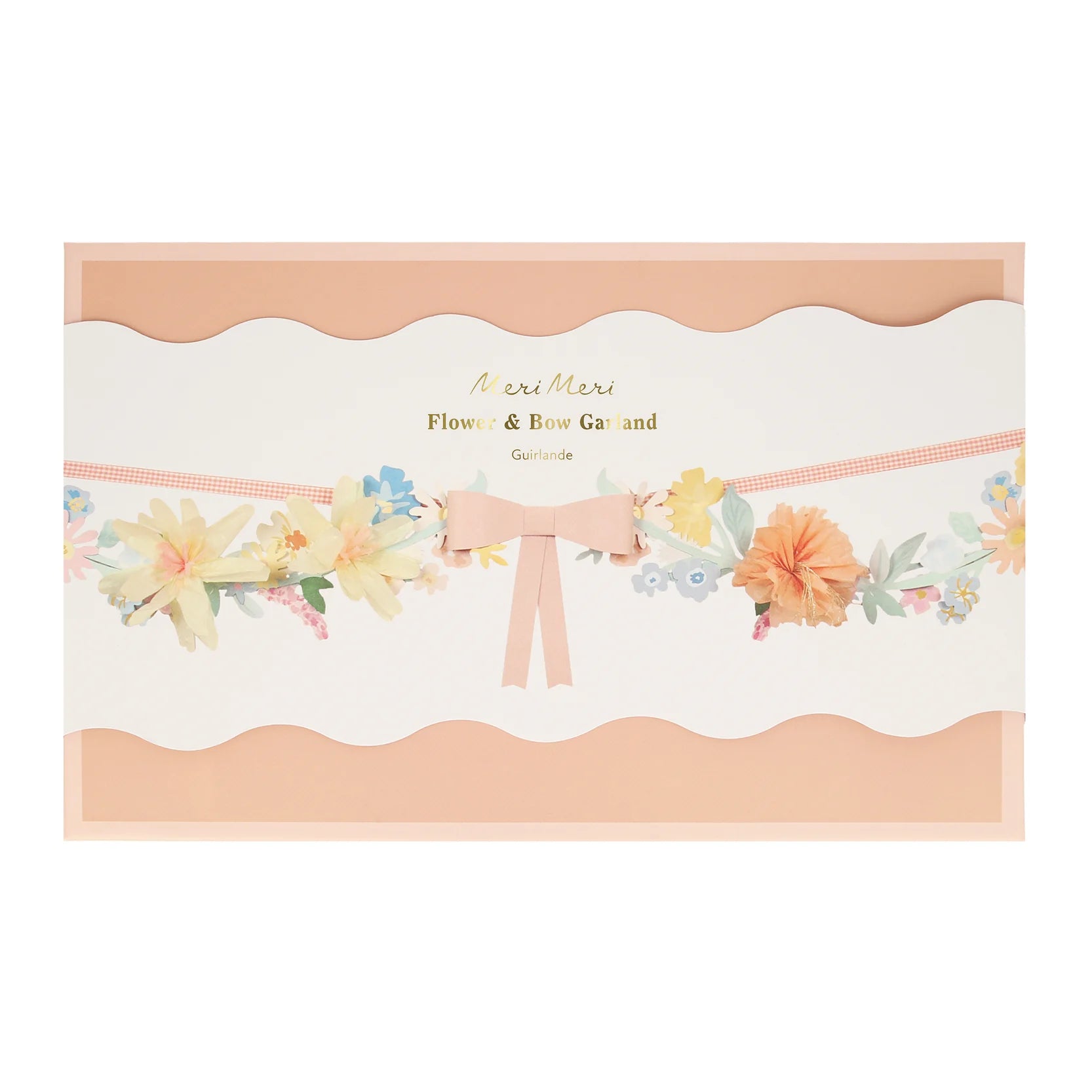 FLOWER AND BOW GARLAND