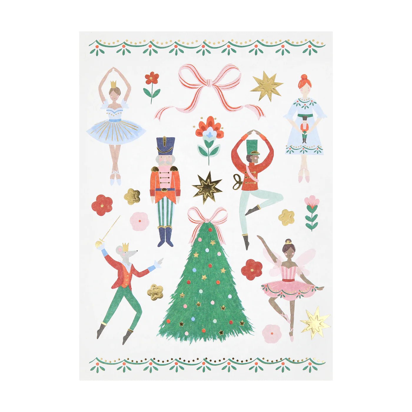 NUTCRACKER BALLET STICKERS - OTHERLETTERS