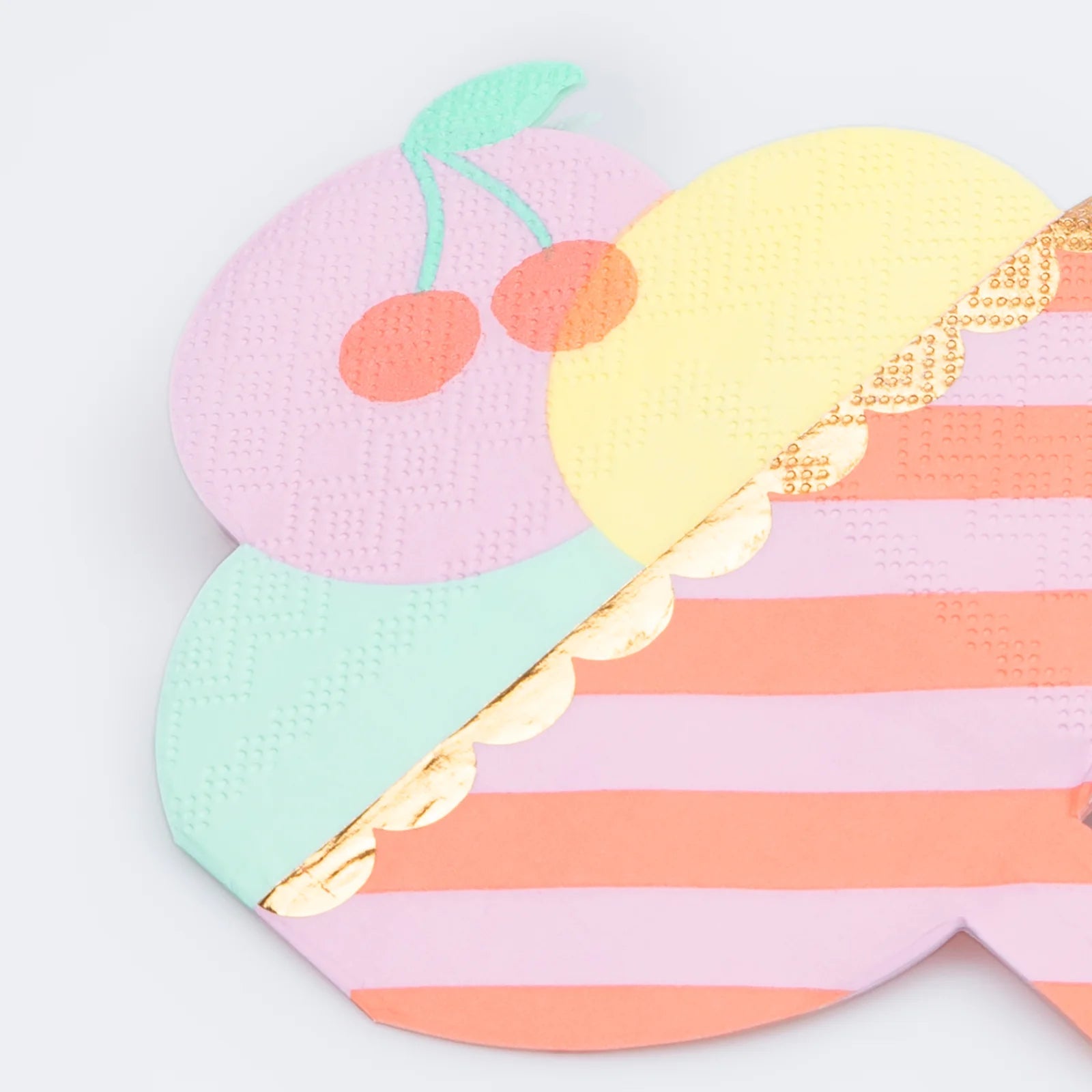 ICE CREAM SUNDAE NAPKINS - OTHERLETTERS