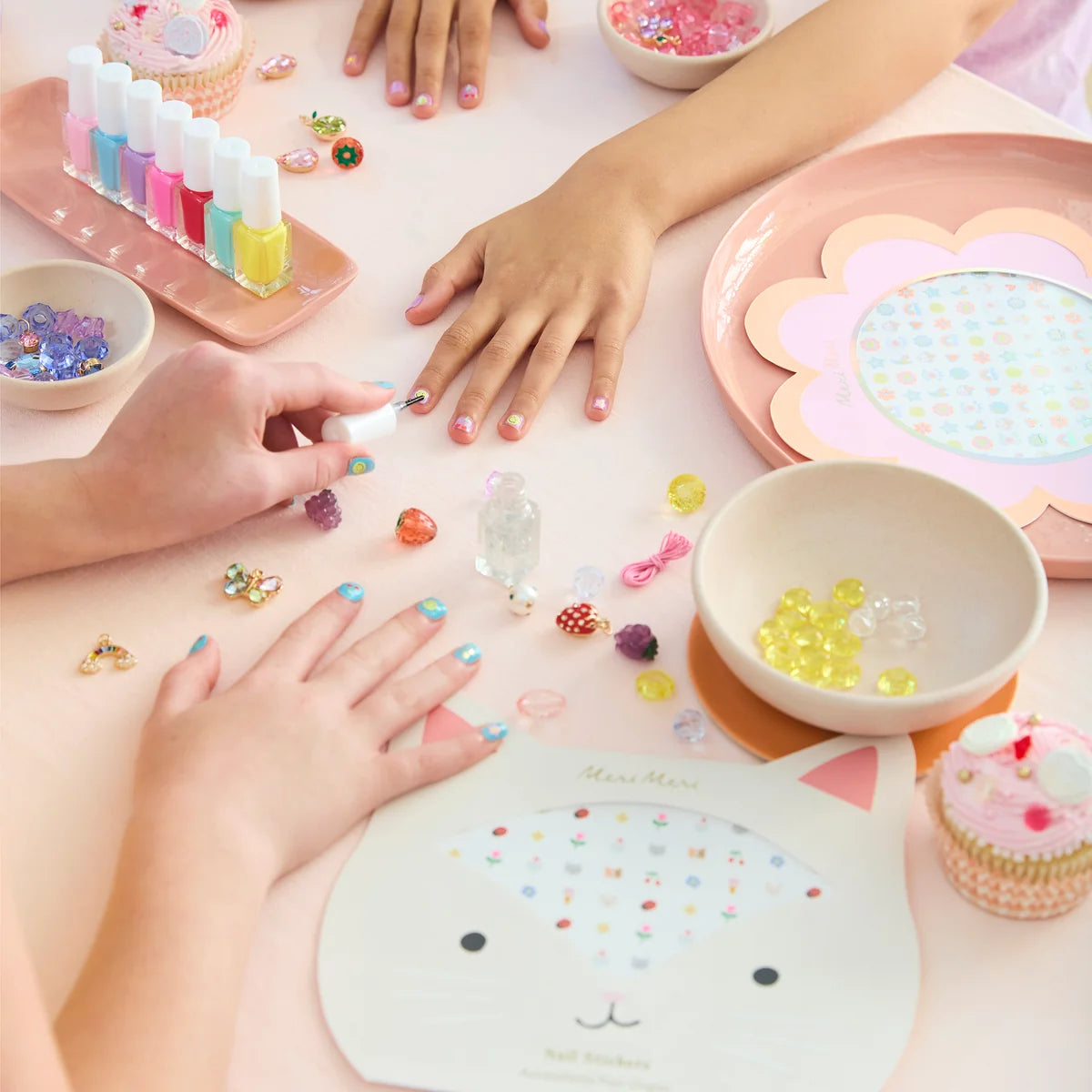 KITTEN CLUB NAIL STICKERS