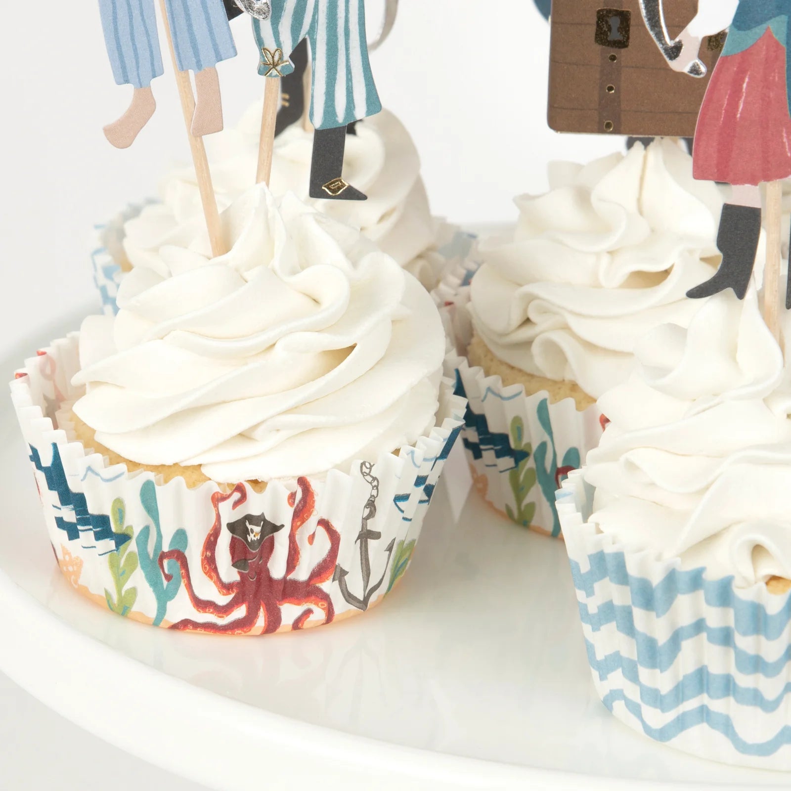 PIRATE SHIP CUPCAKE KIT - OTHERLETTERS