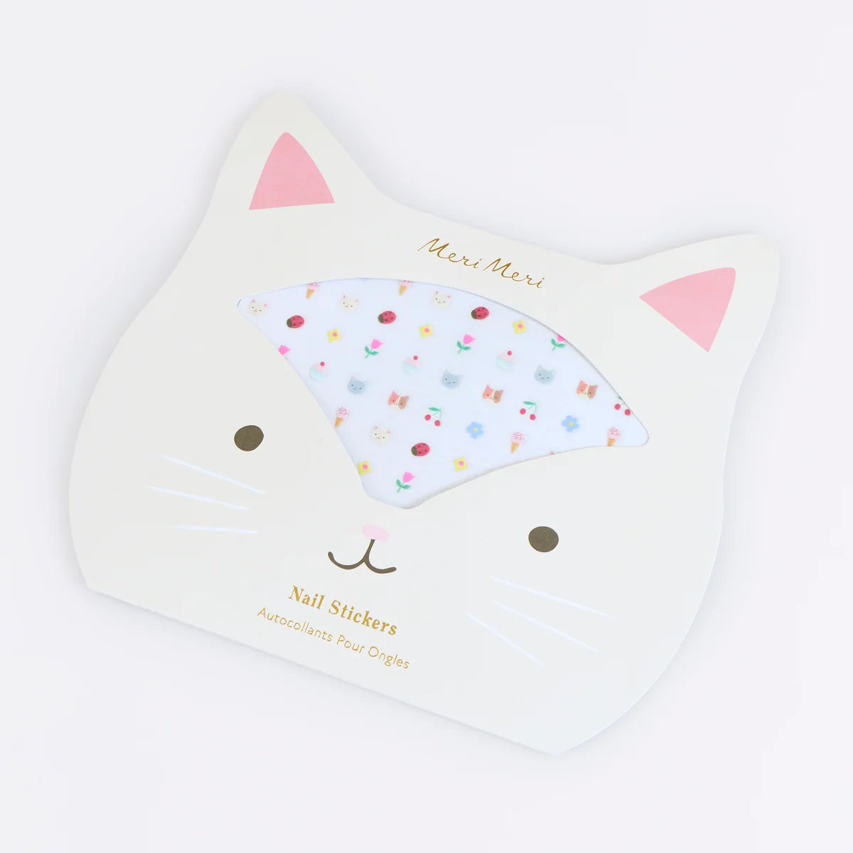 KITTEN CLUB NAIL STICKERS