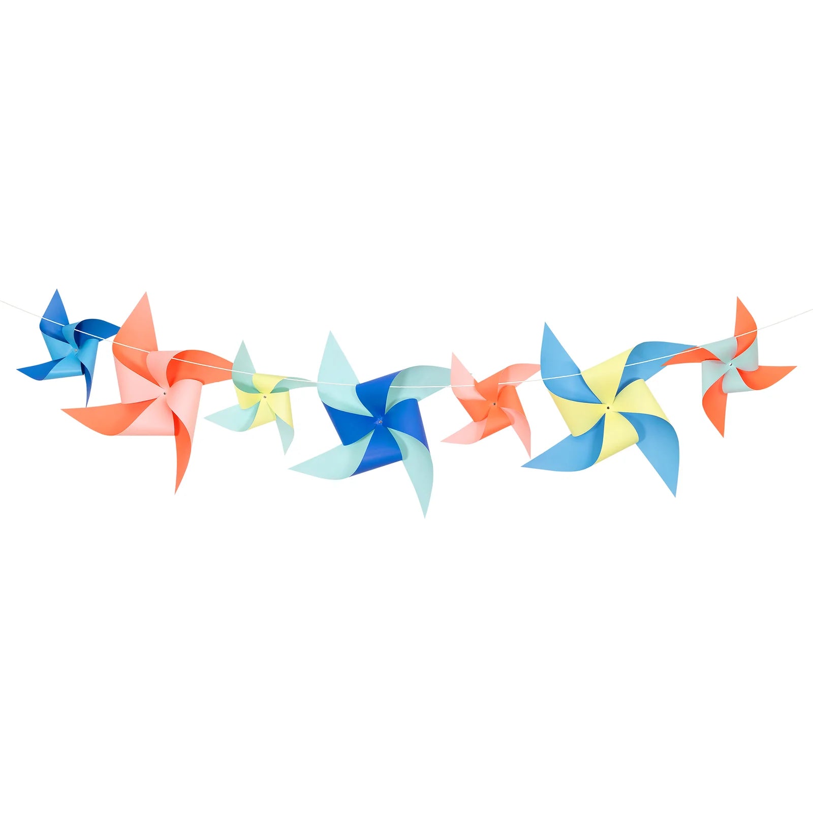 GIANT PINWHEEL PARTY GARLAND KIT