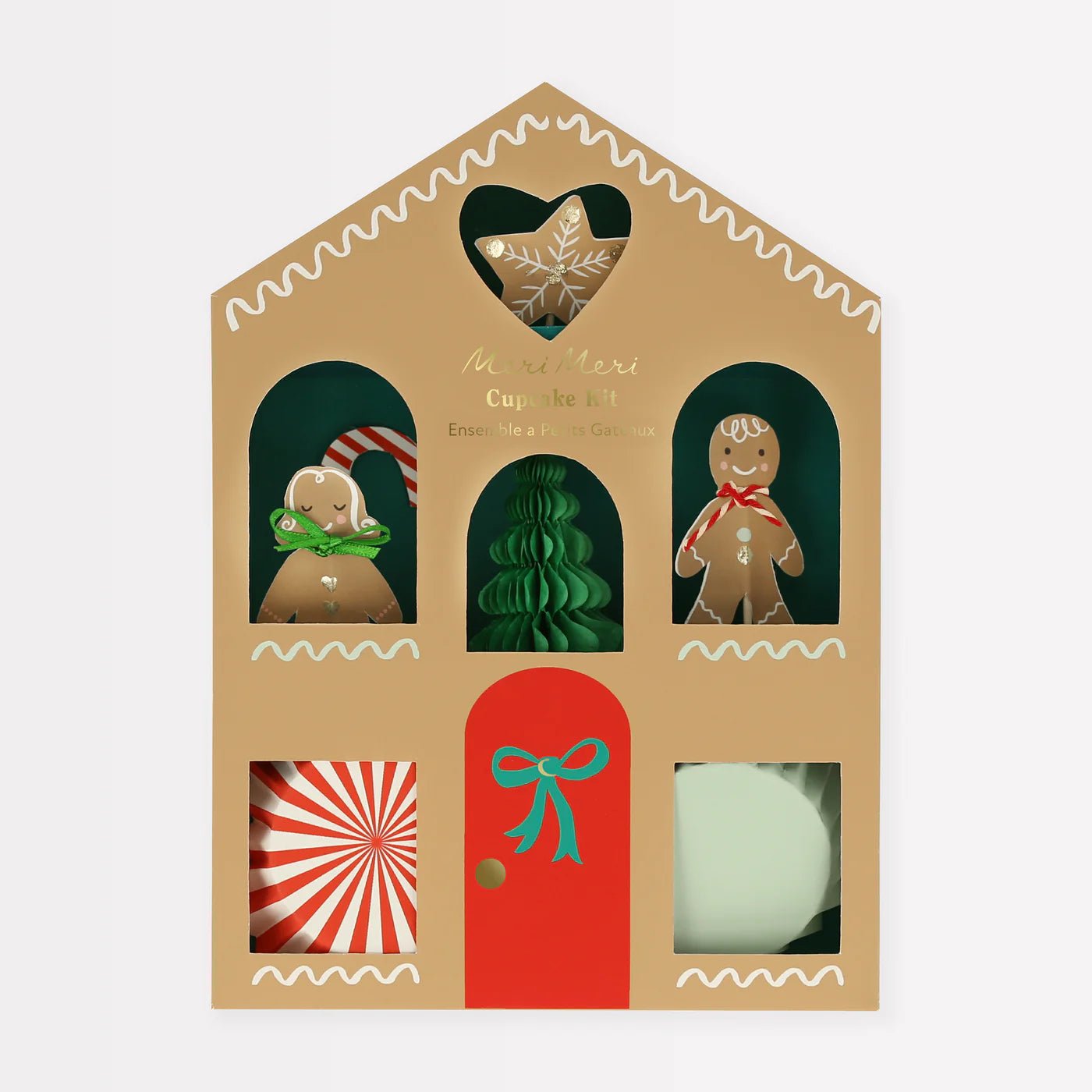 GINGERBREAD CUPCAKE KIT - OTHERLETTERS
