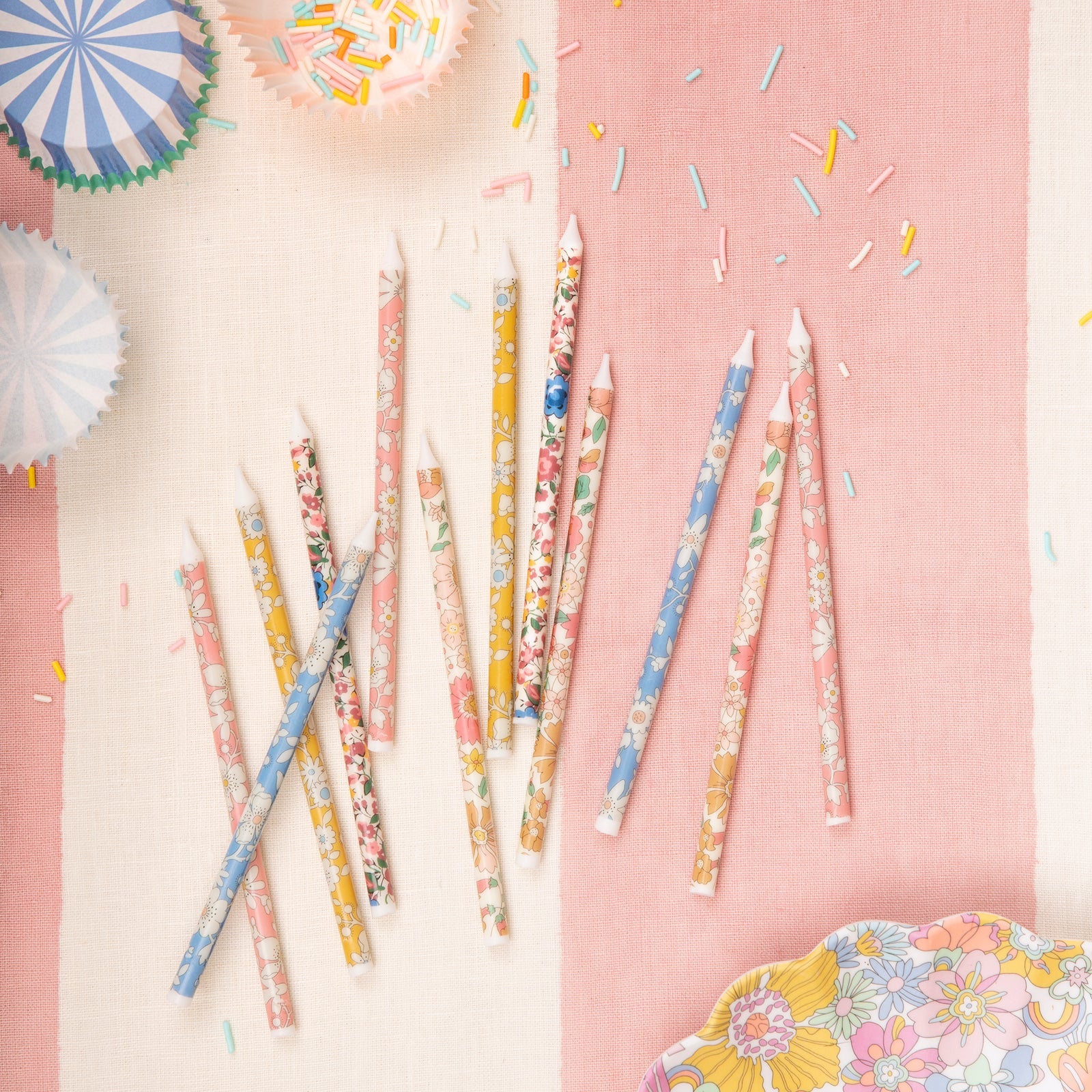 MERI MERI X LIBERTY FLORAL CAKE CANDLES