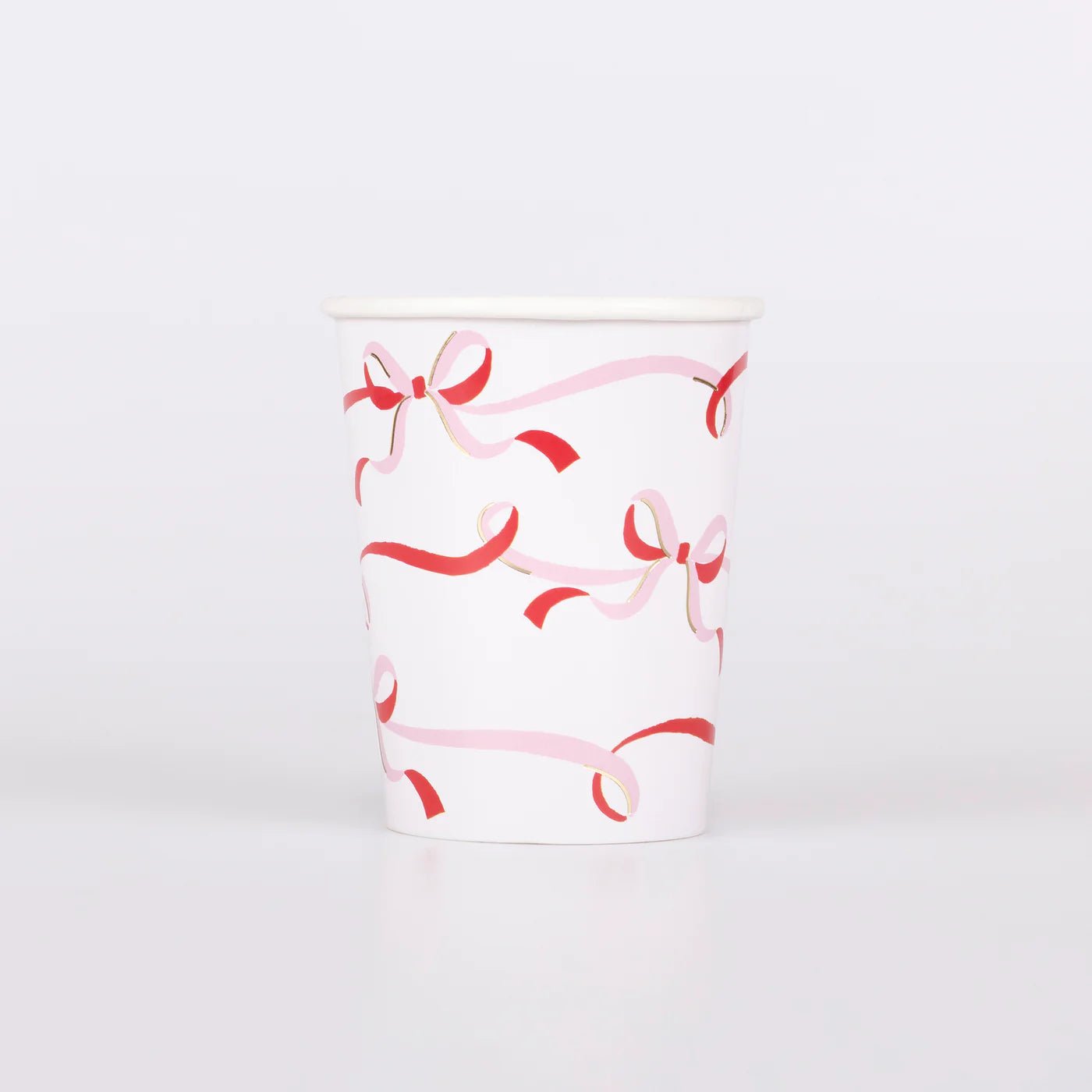 RIBBON BOW PAPER CUPS - OTHERLETTERS