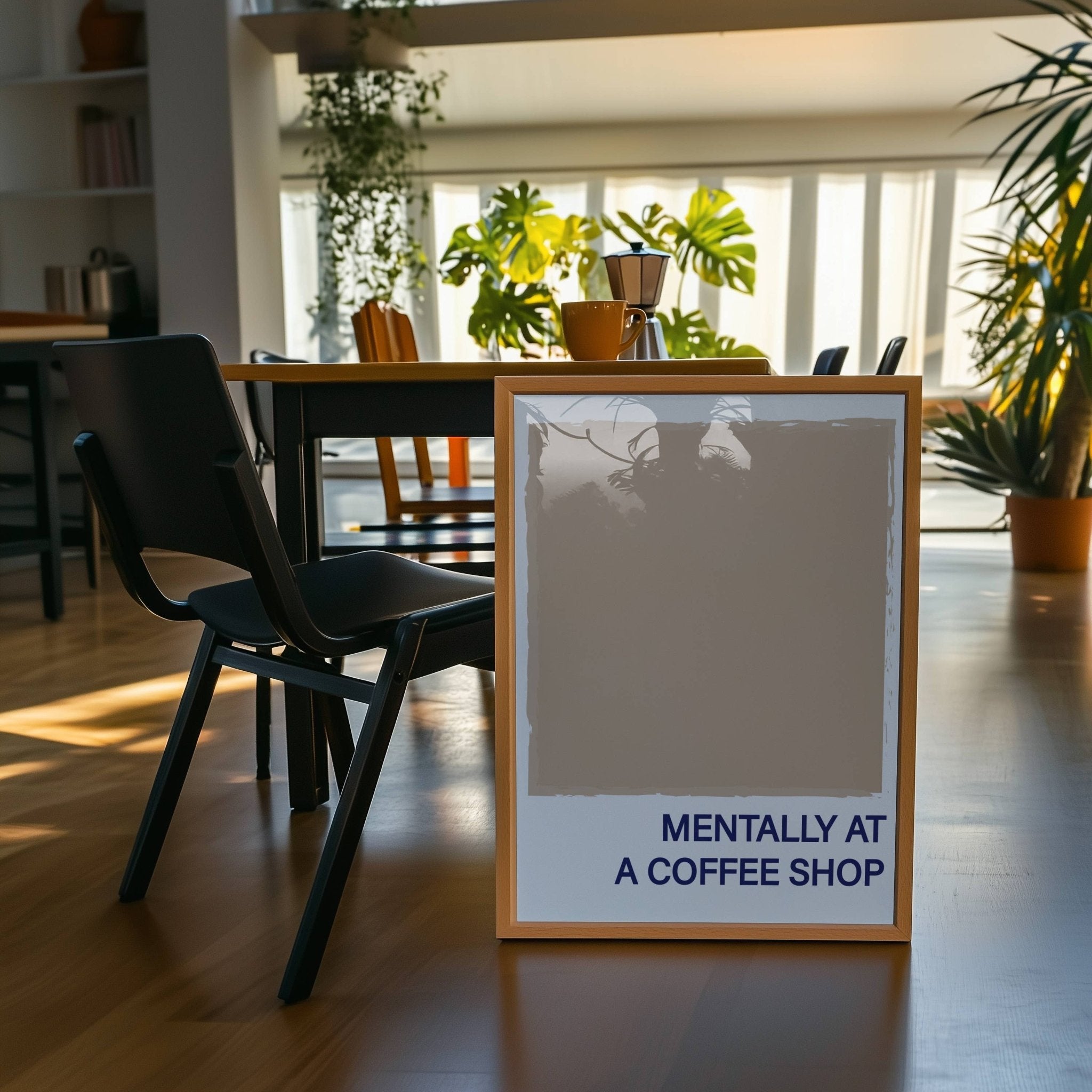 MENTALLY AT A COFFEE SHOP A4 PRINT | FANCLUB PRINTS - OTHERLETTERS
