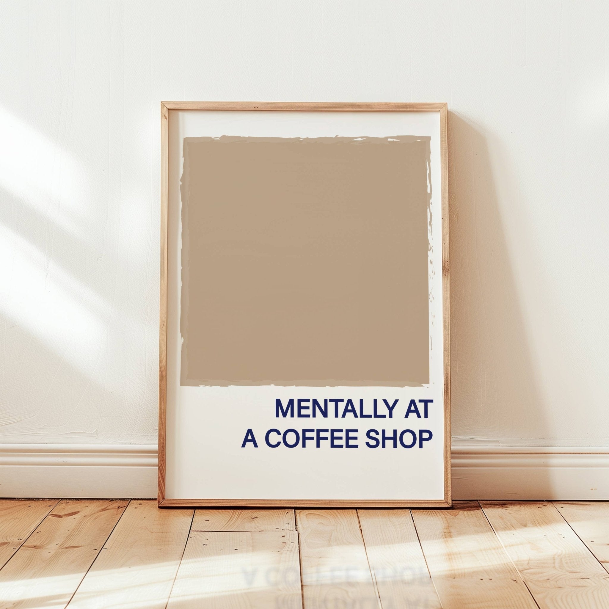 MENTALLY AT A COFFEE SHOP A4 PRINT | FANCLUB PRINTS - OTHERLETTERS