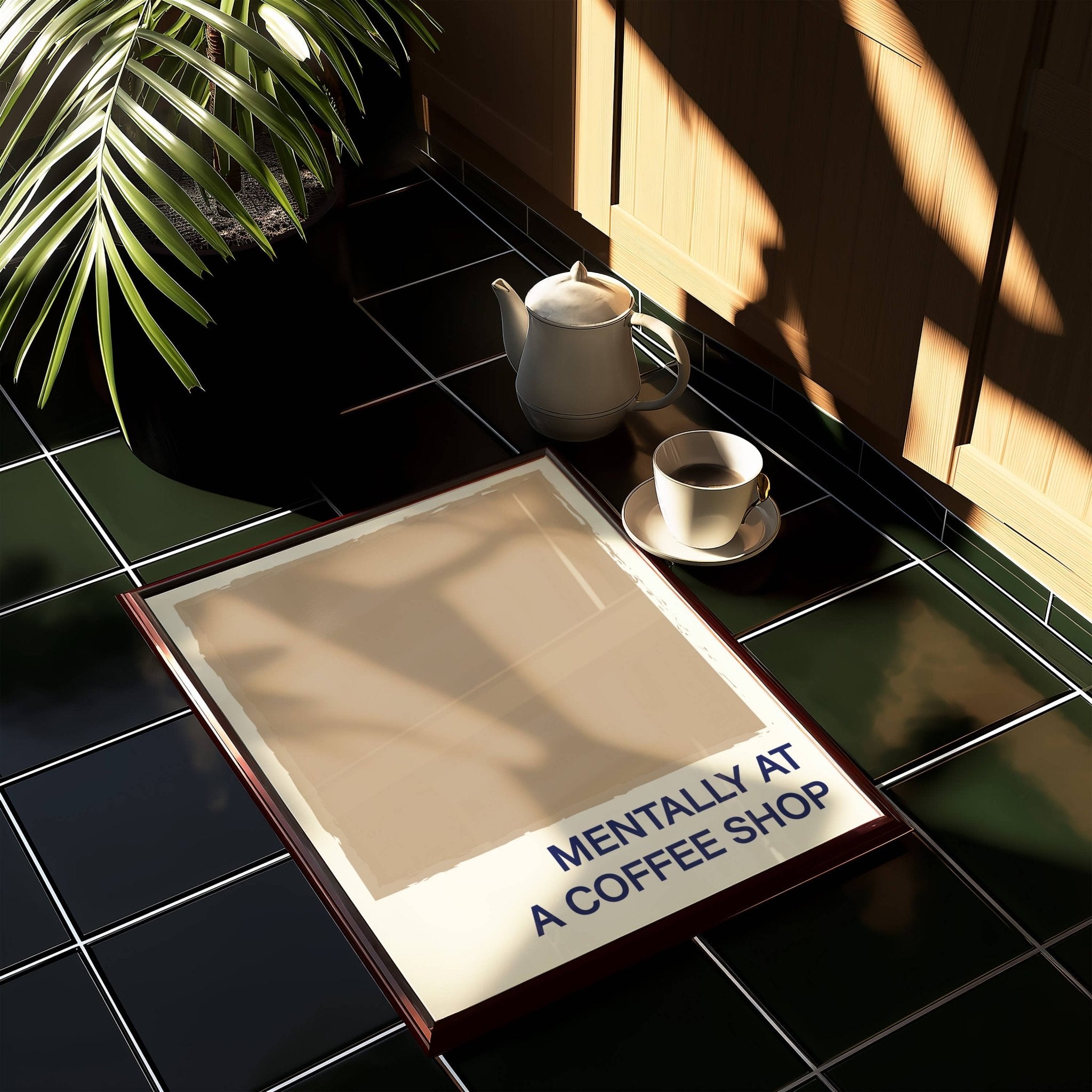 MENTALLY AT A COFFEE SHOP A4 PRINT | FANCLUB PRINTS - OTHERLETTERS