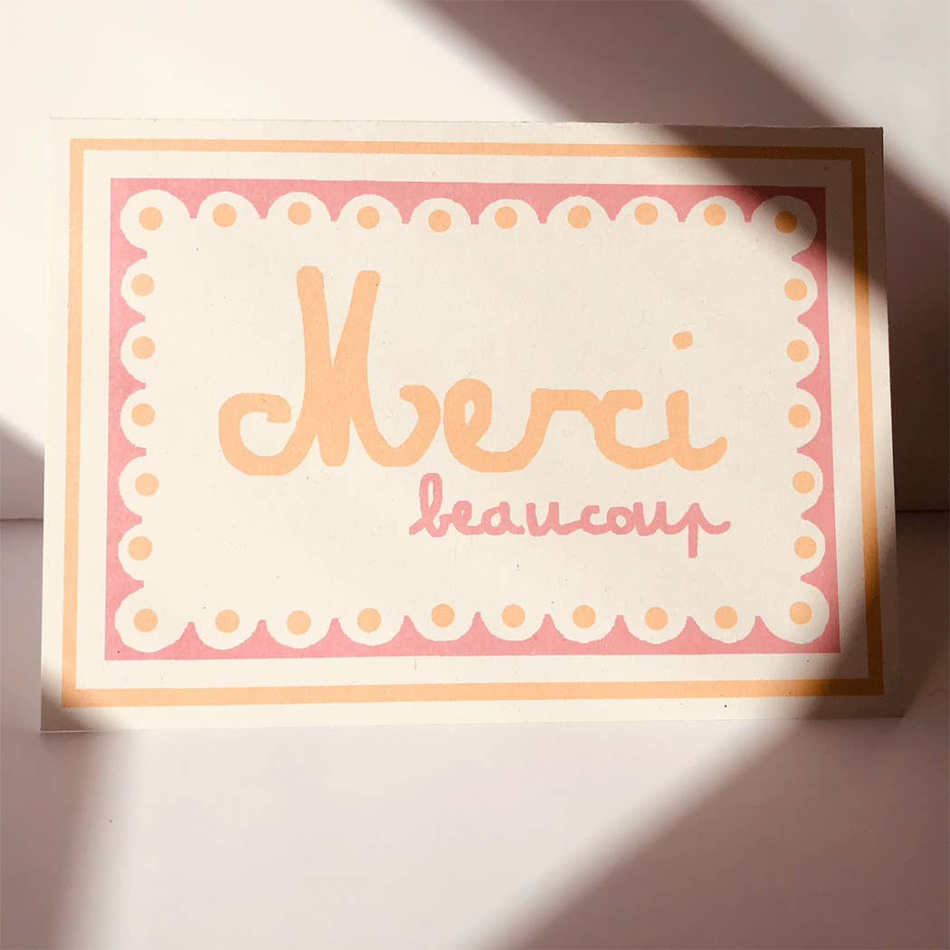 MERCI BEAUCOUP | CARD BY MERCER MERCER - OTHERLETTERS