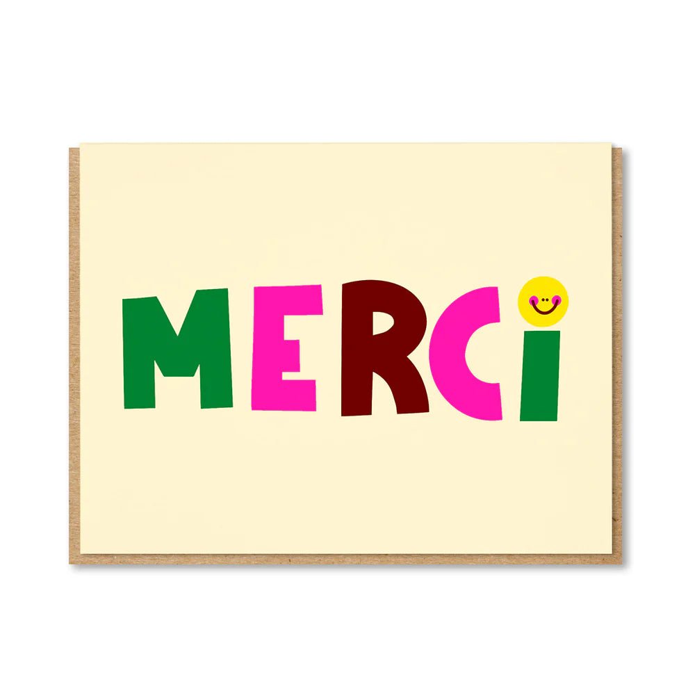 MERCI | CARD BY 1973 - OTHERLETTERS